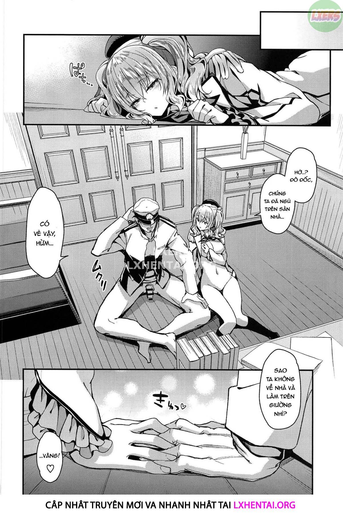 Having a Lovey Dovey Sex Life At The Navy Base Together With Kashima Oneshot - Page 24