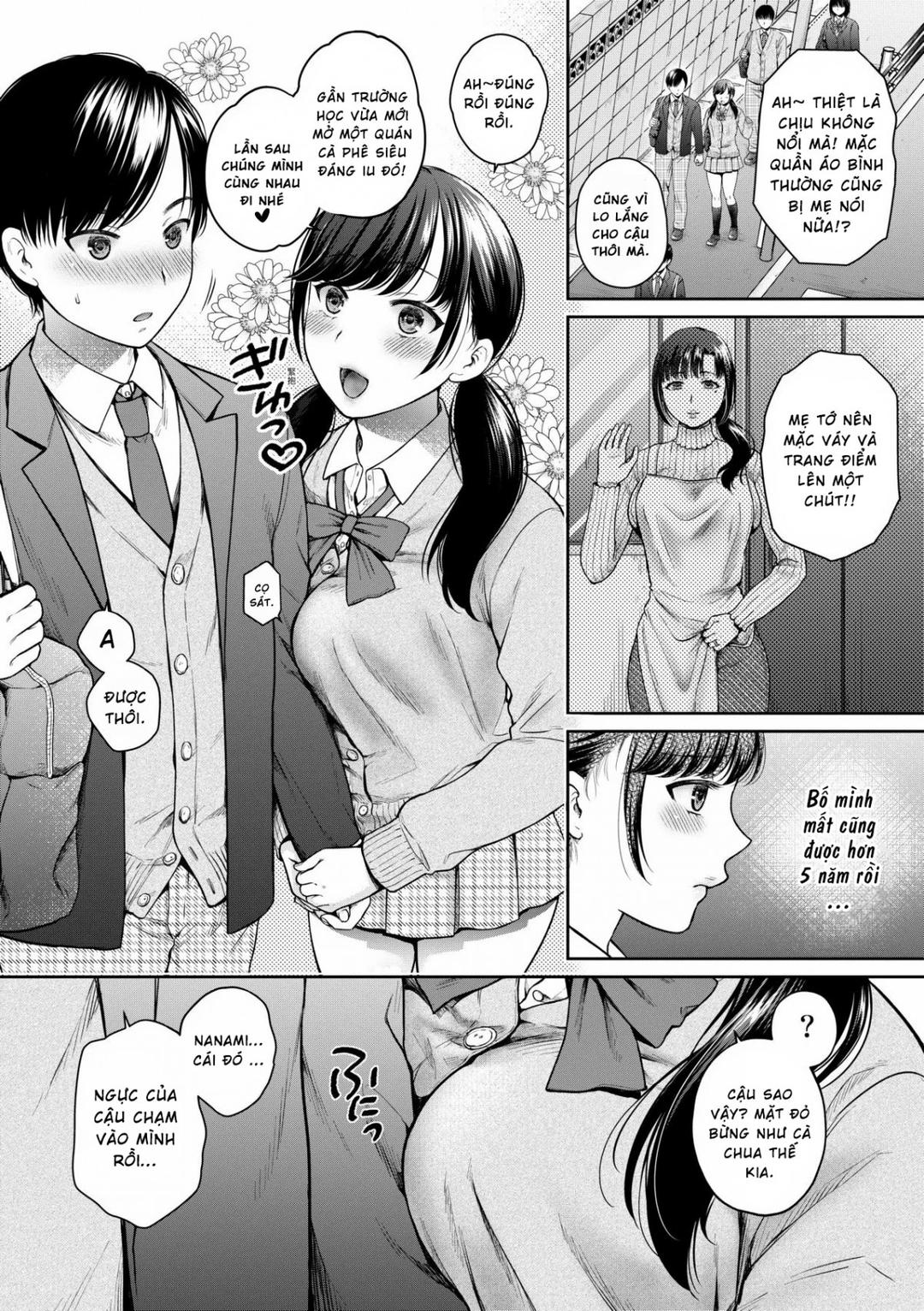 Henyousuru Oyako Etsuraku Ni Mezameru Saori, Yokubou Ni Ochiru Nanami Ch. 1 - Page 8