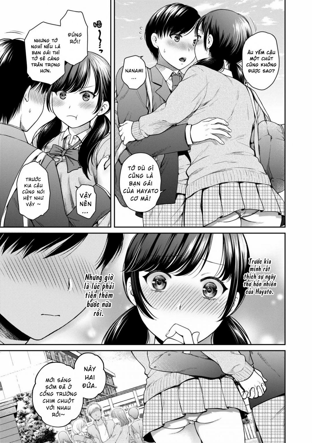 Henyousuru Oyako Etsuraku Ni Mezameru Saori, Yokubou Ni Ochiru Nanami Ch. 1 - Page 9