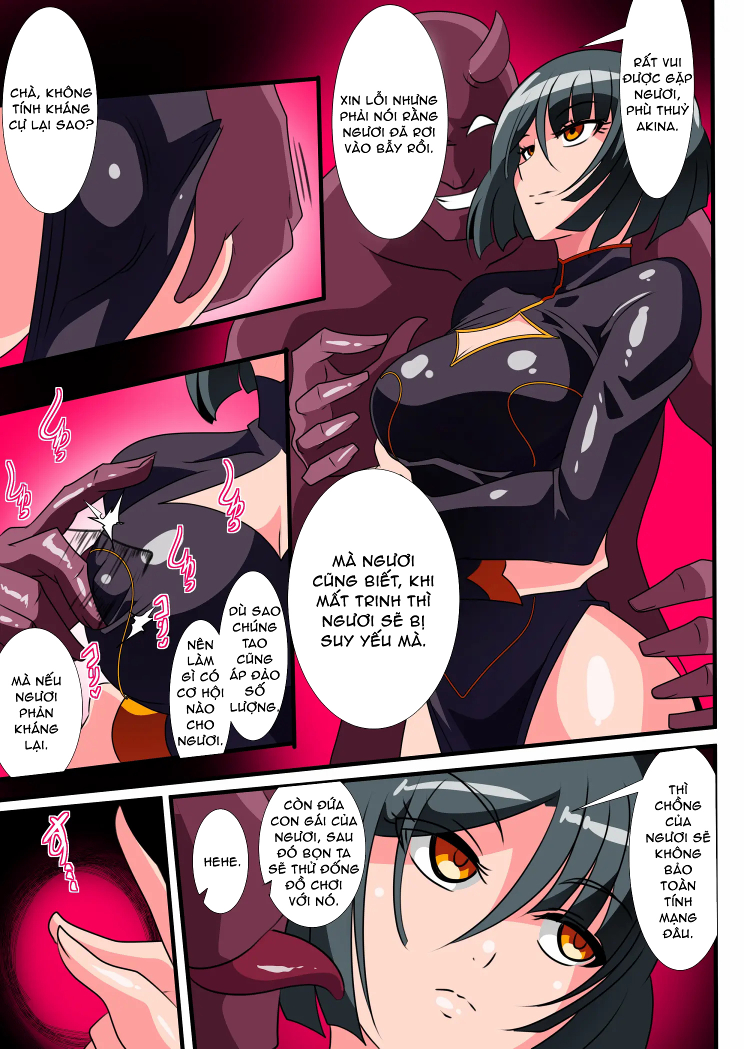 Heroine Harassment Junketsu no Taimashi Akina Chapter 2 - Page 10