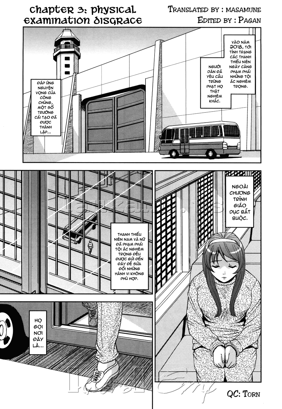 Hijiri Kangoku Gakuen Chapter 3 - Page 1