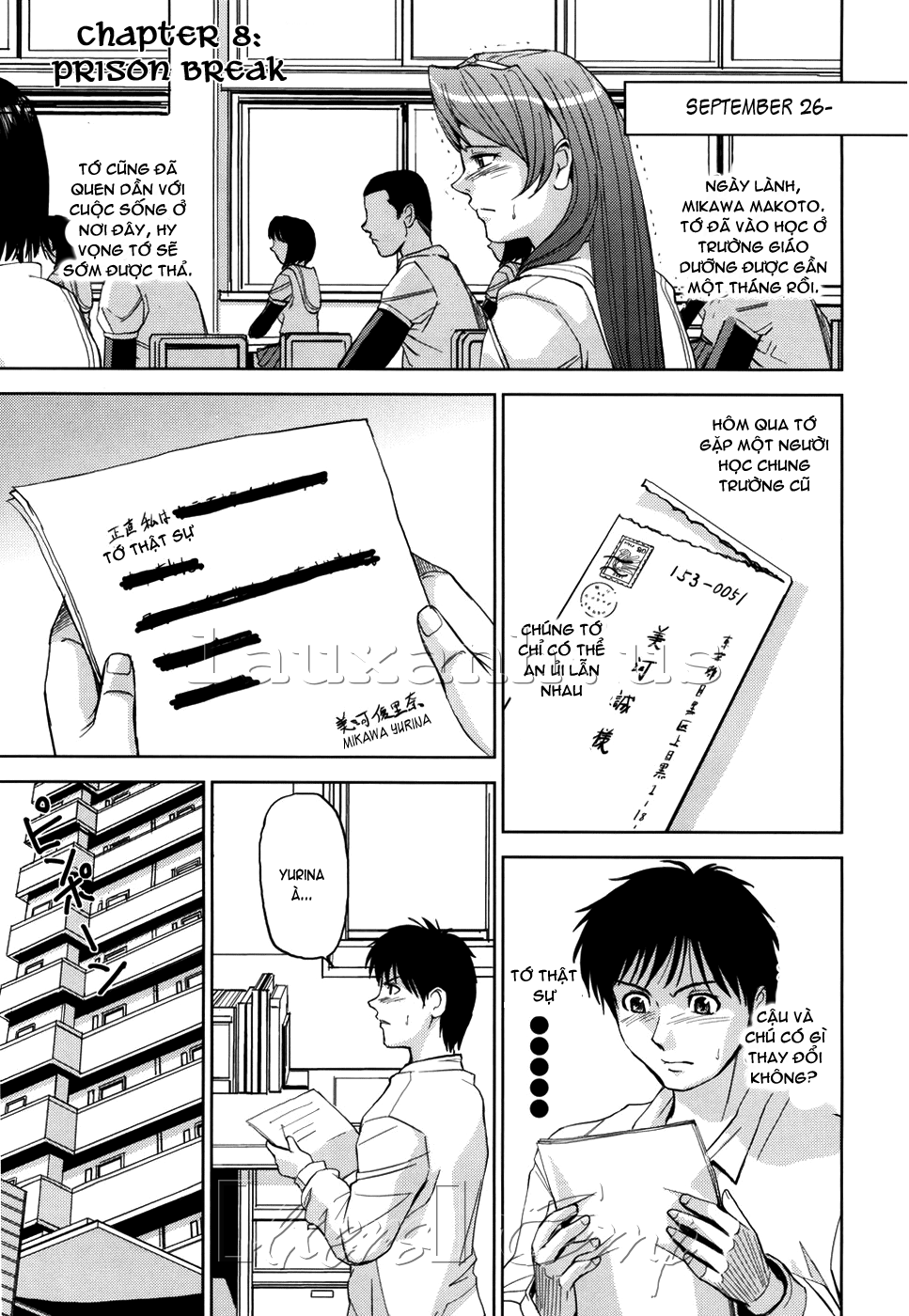 Hijiri Kangoku Gakuen Chapter 8 - Page 1