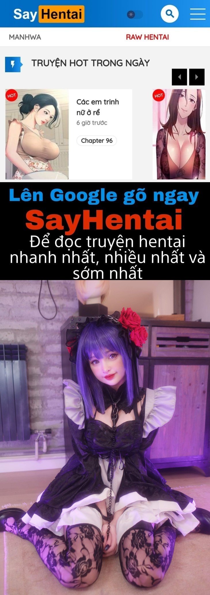 Hình Cosplay Chapter 56 - Hidori Rose - Page 1