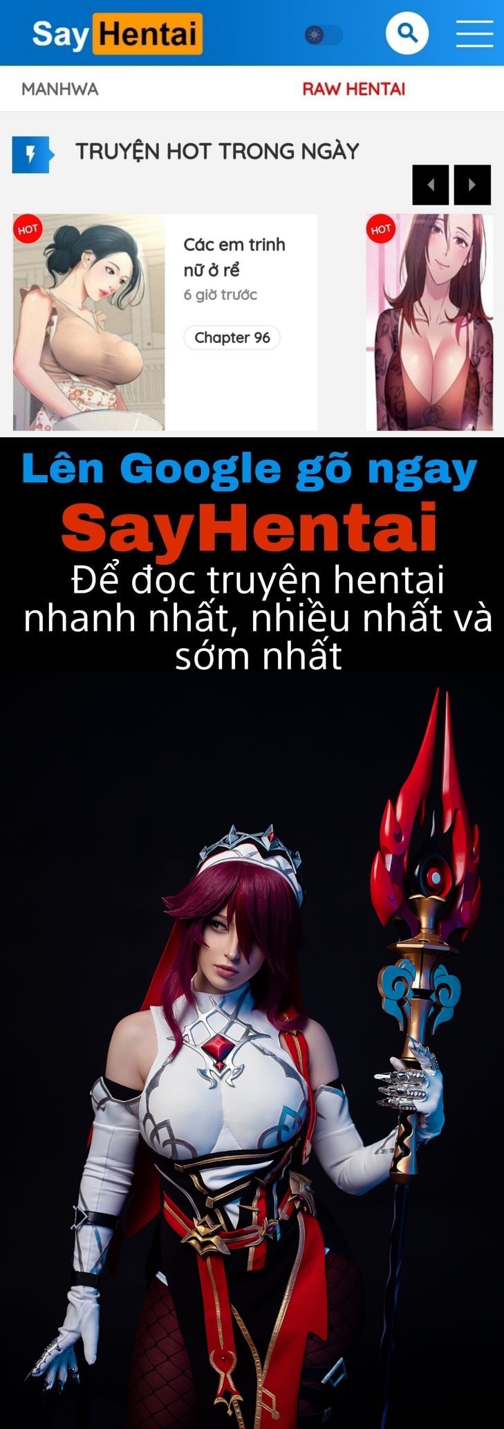 Hình Cosplay Chapter 71 - Lady Melamori - Page 1