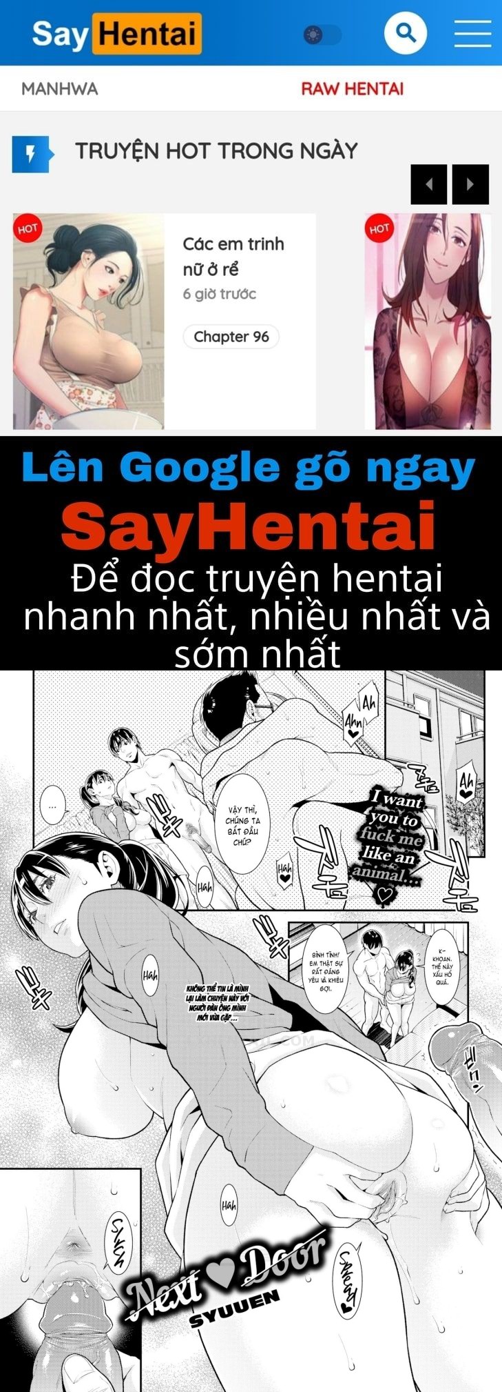 HentaiVn Truyện tranh online