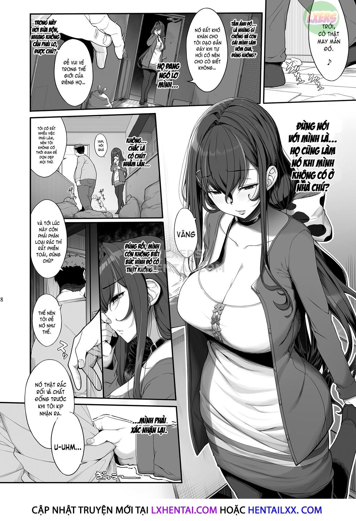 Horny Old Man and Cheating Sex with a Wife Oneshot - Page 7