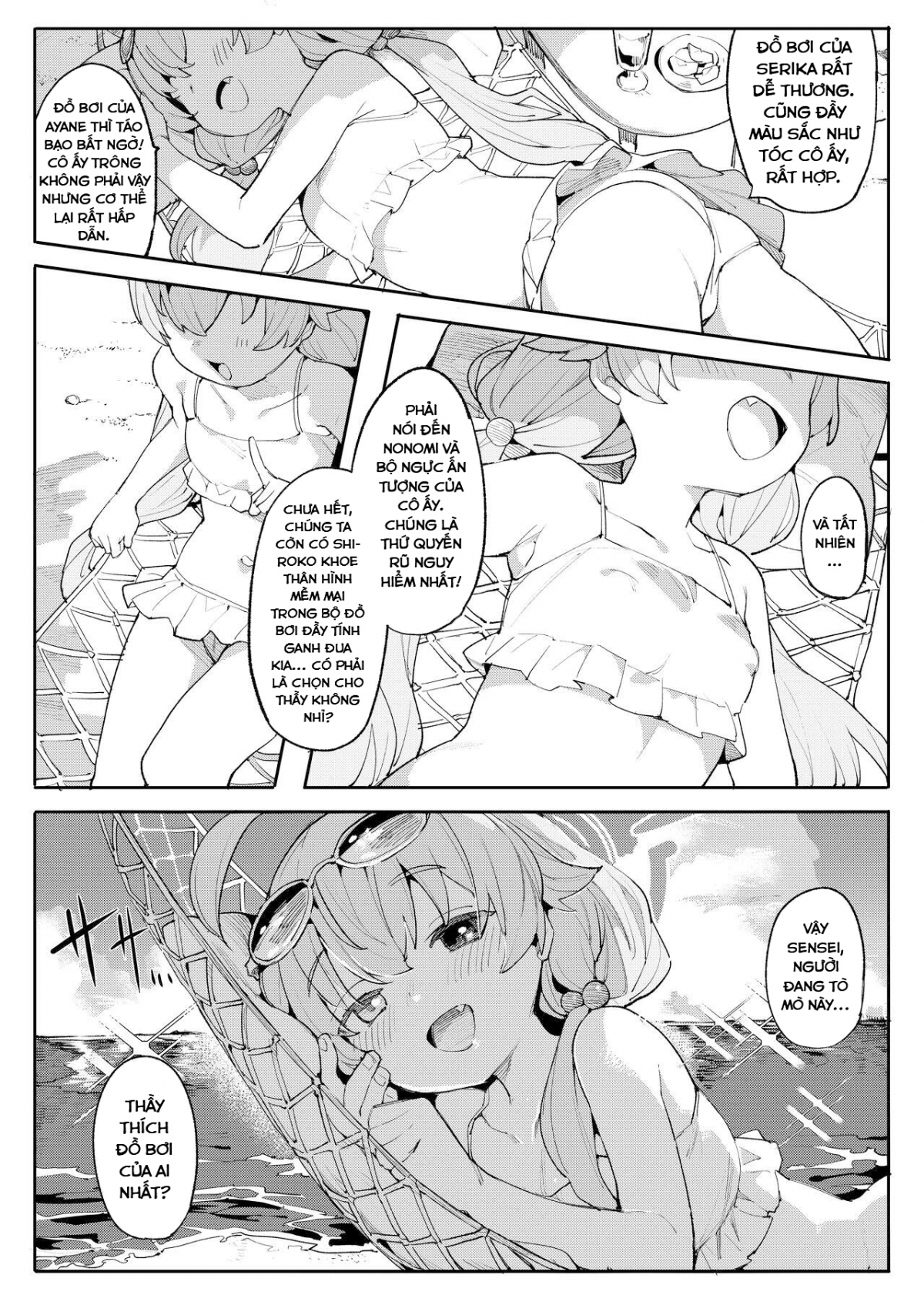 Hoshino ga Iin da yo!! (Blue Archive) Oneshot - Page 6