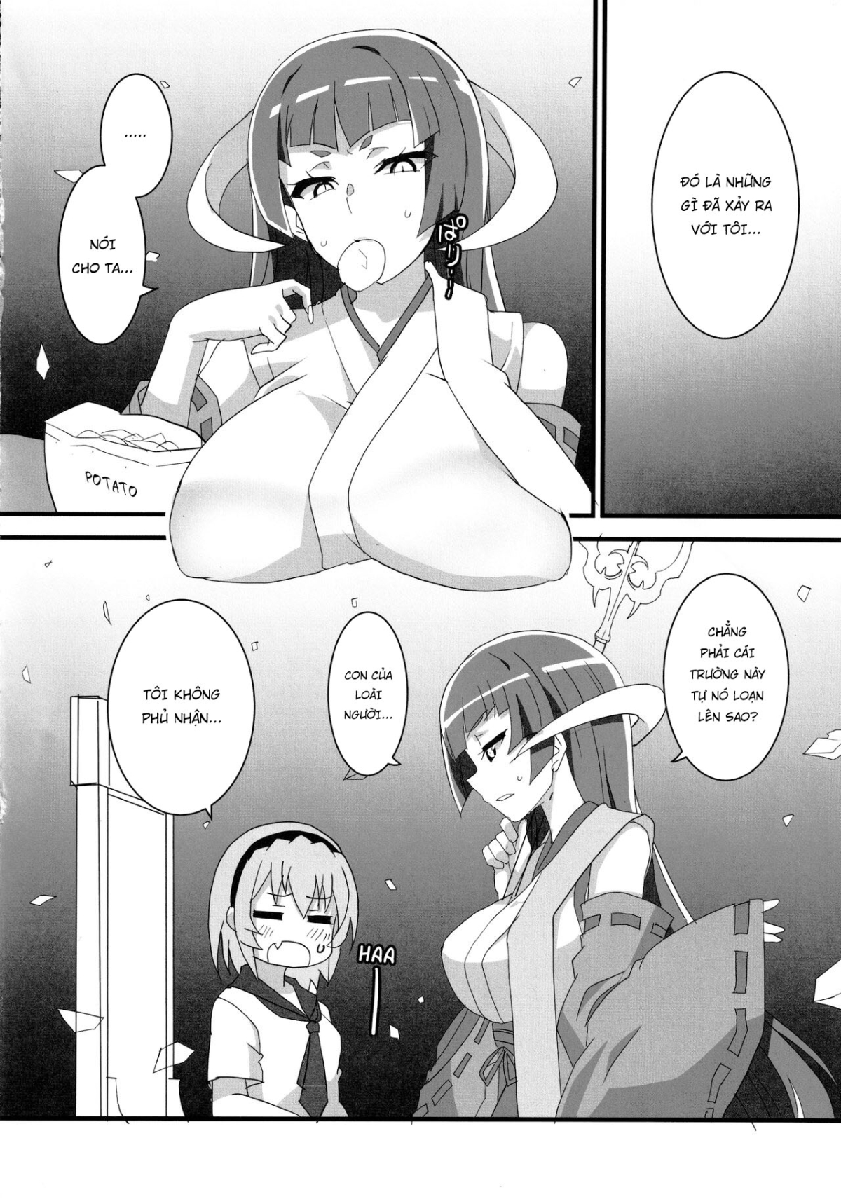 Houjou Satoko Lucia ni Saku Oneshot - Page 21