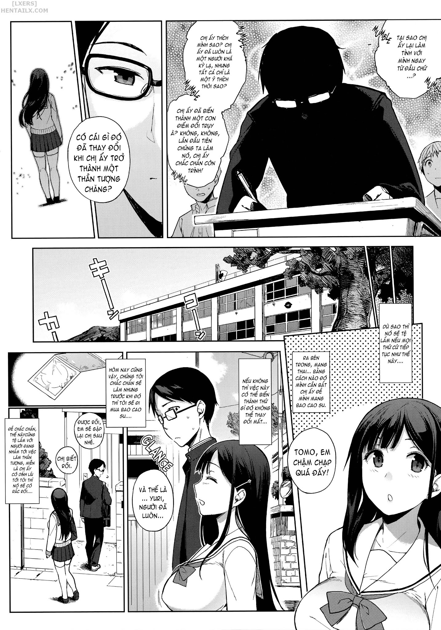 Houkago no Yuutousei Chap 7 - Page 9