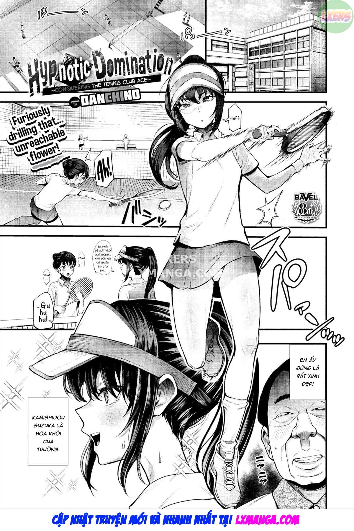 Hypnotic Domination - Conquering the Tennis Club Ace Oneshot - Page 4