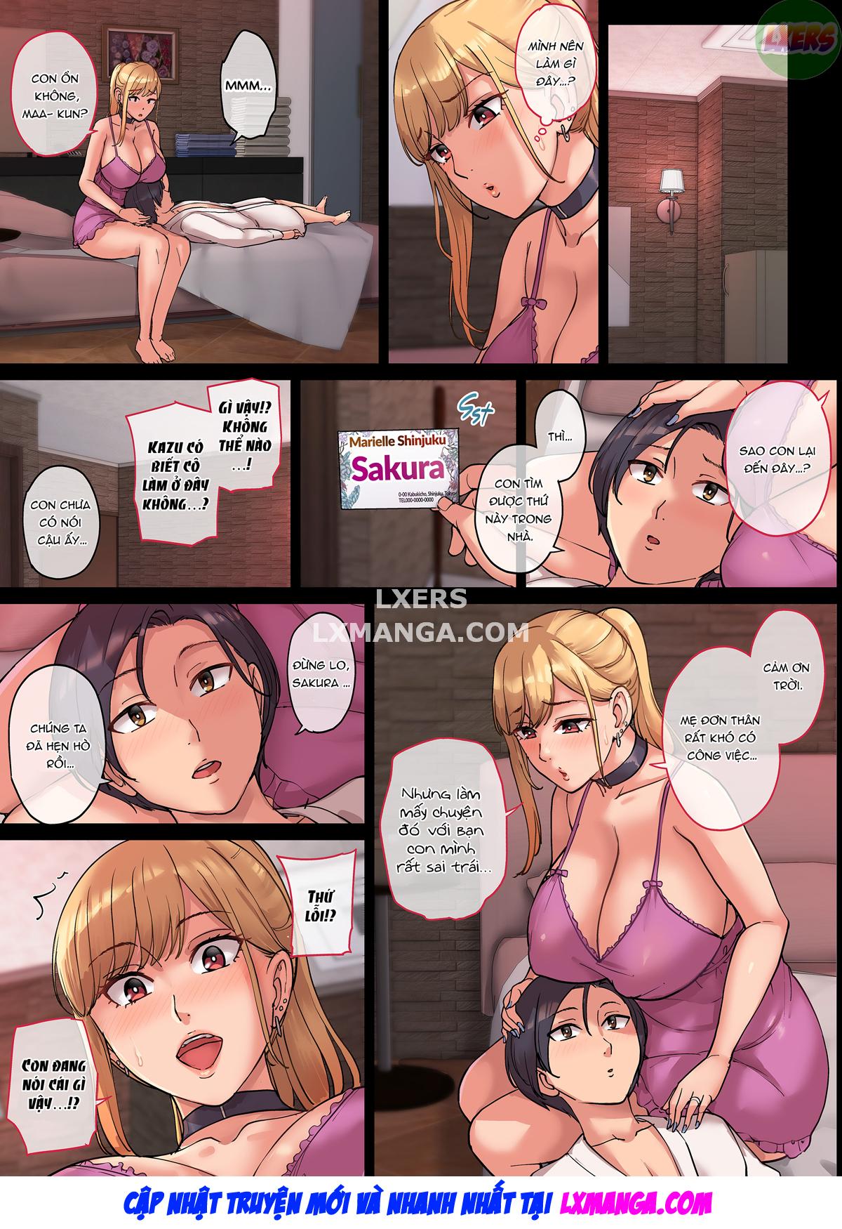 I Met My Friends Gyaru Mom in a Soapland Chapter 1 - Page 35