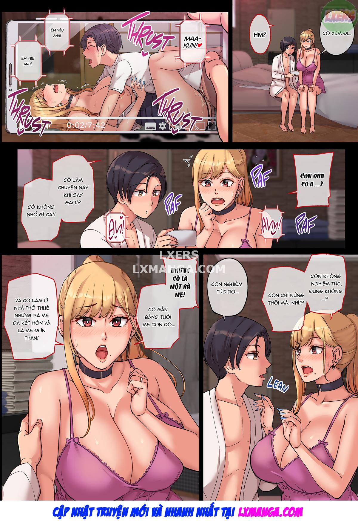 I Met My Friends Gyaru Mom in a Soapland Chapter 1 - Page 36