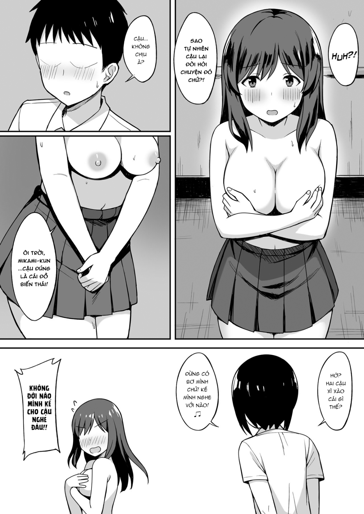 I wanna fuck a lot in a world where males are a tenth of the population Chapter 1 - Page 17