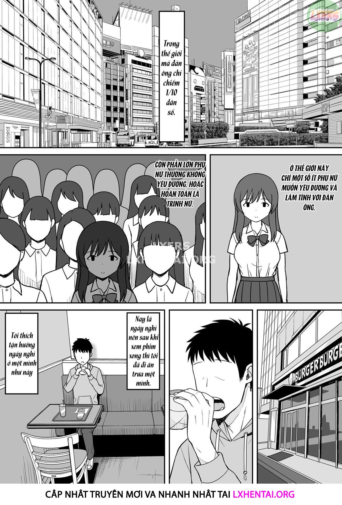 I wanna fuck a lot in a world where males are a tenth of the population Chapter 2 - Page 7