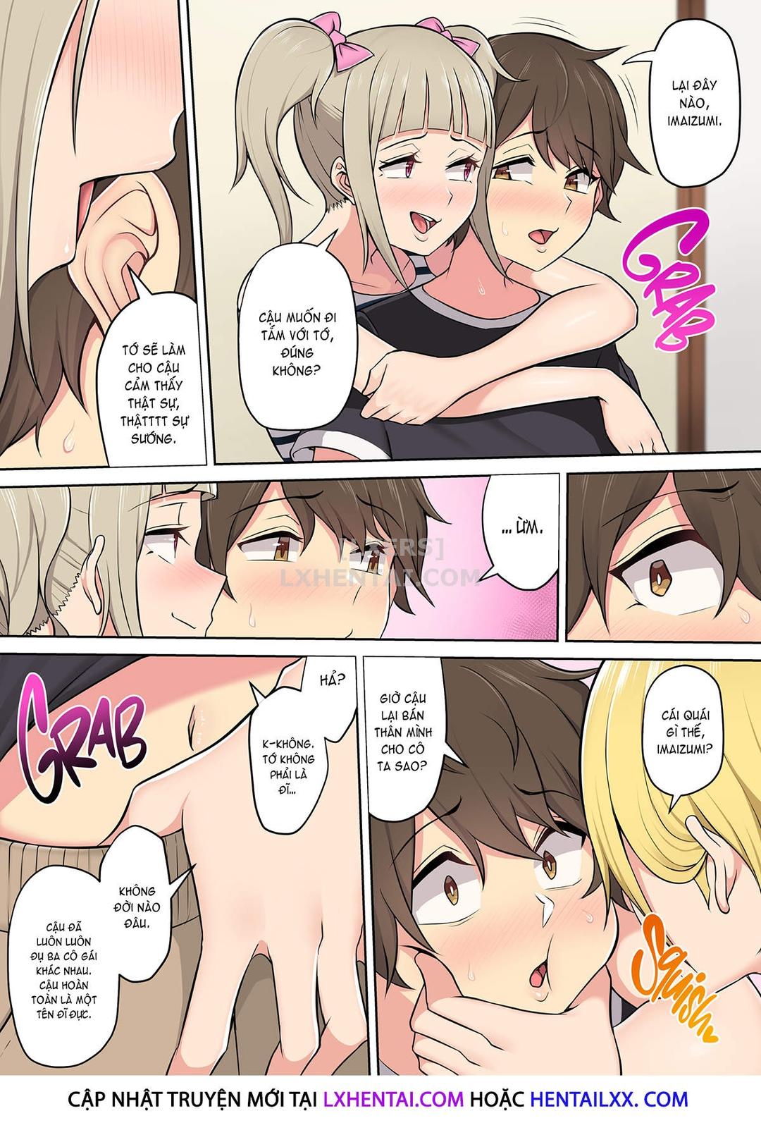 Imaizumi đưa cả bầy Gyaru về nhà mình Chap 02 - Page 21