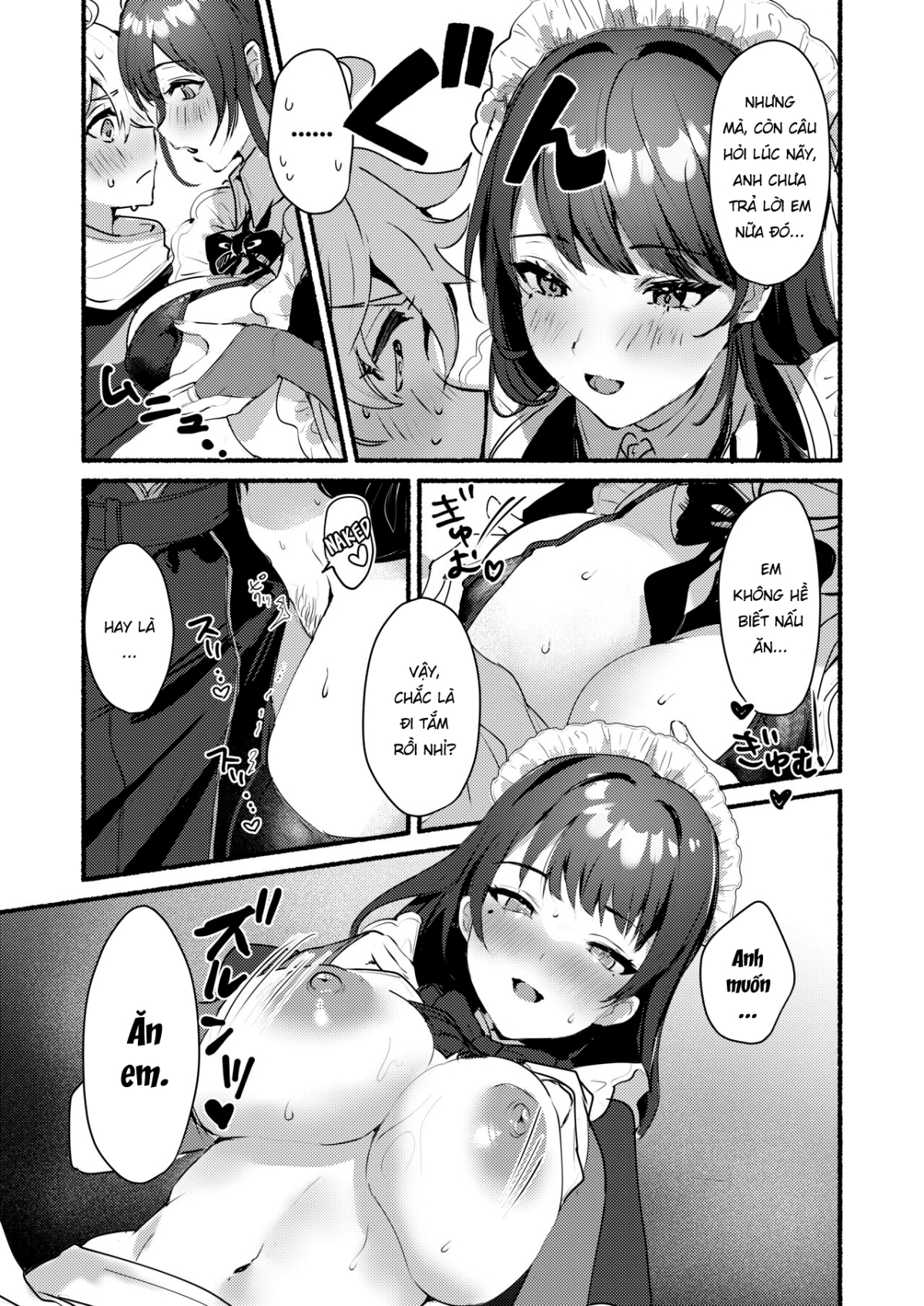 Inazuma Clumsy Maid Chaya ~Cosplay Sex With The Unusually Horny Maids Oneshot - Page 8