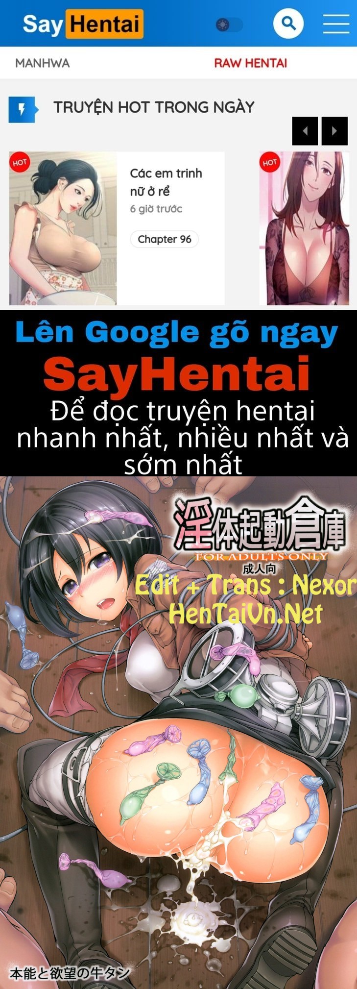 HentaiVn Truyện tranh online