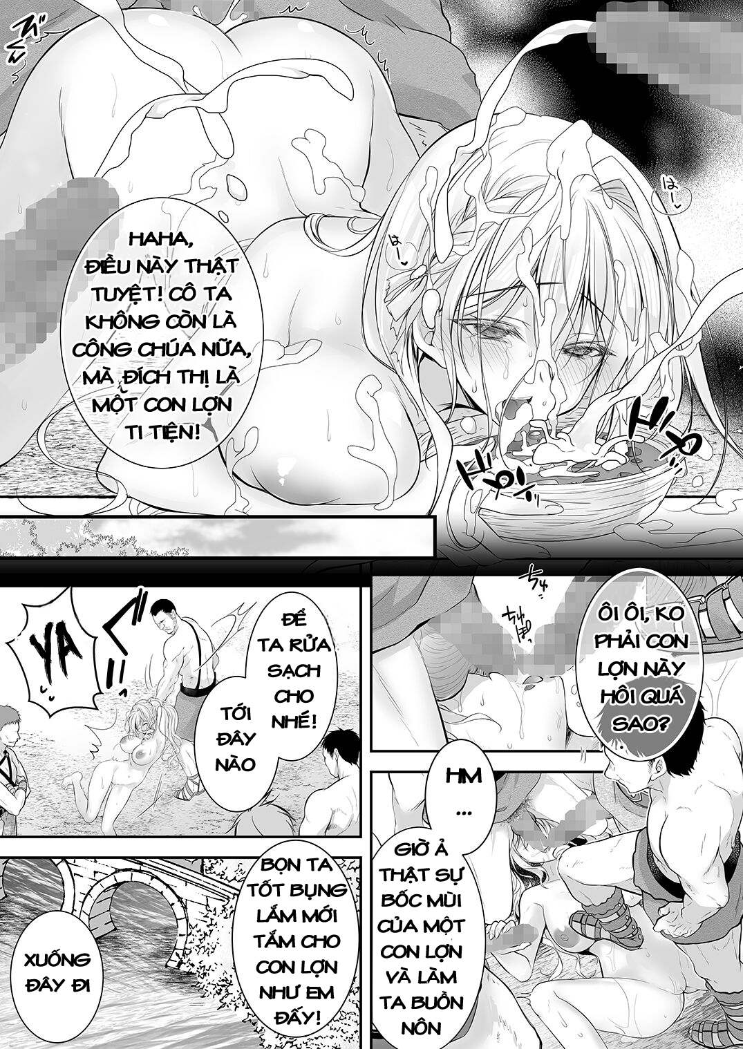 Isekai Rinkan 2 ~ Kokinaru hime-kishi ga banzoku chinpo ni kussuru wake ga!〜 Oneshot - Page 42