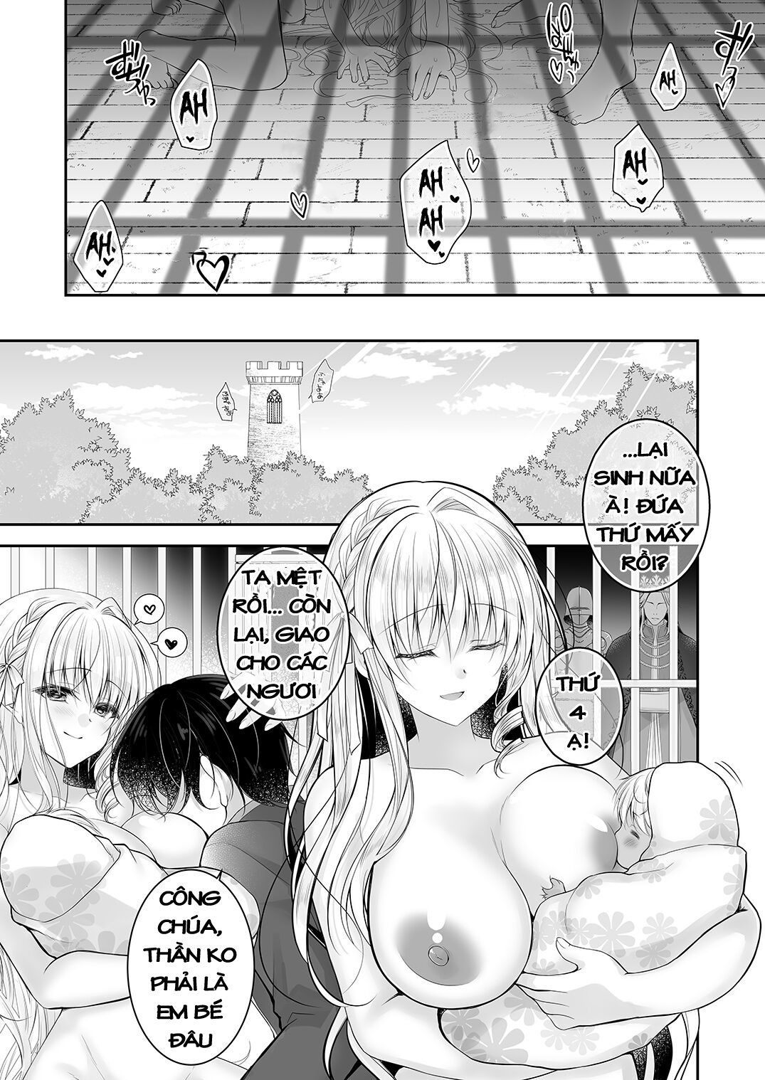 Isekai Rinkan 2 ~ Kokinaru hime-kishi ga banzoku chinpo ni kussuru wake ga!〜 Oneshot - Page 54