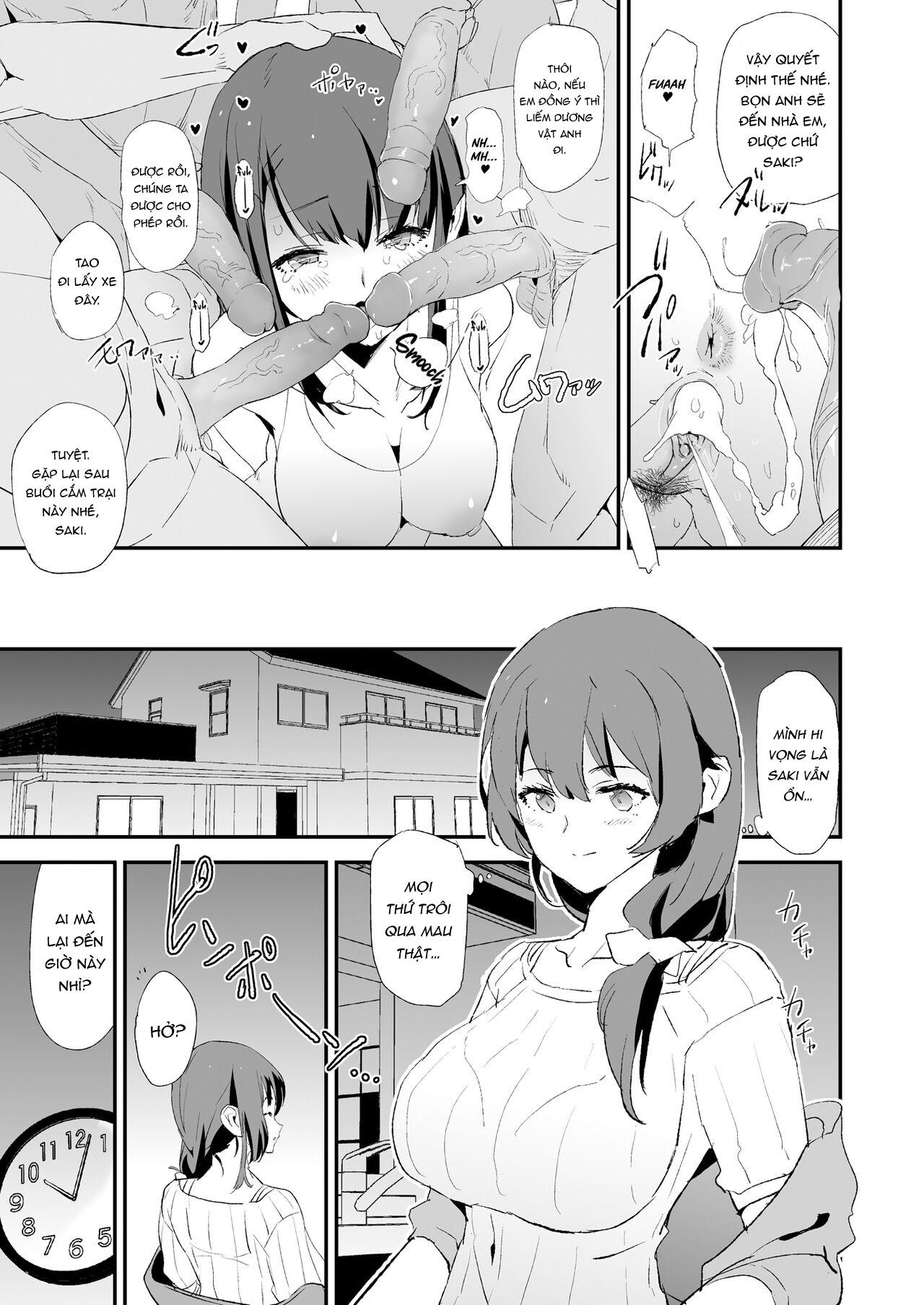 It seems your girlfriend is going to the cock sleeve camp Chapter 2 END - Page 8