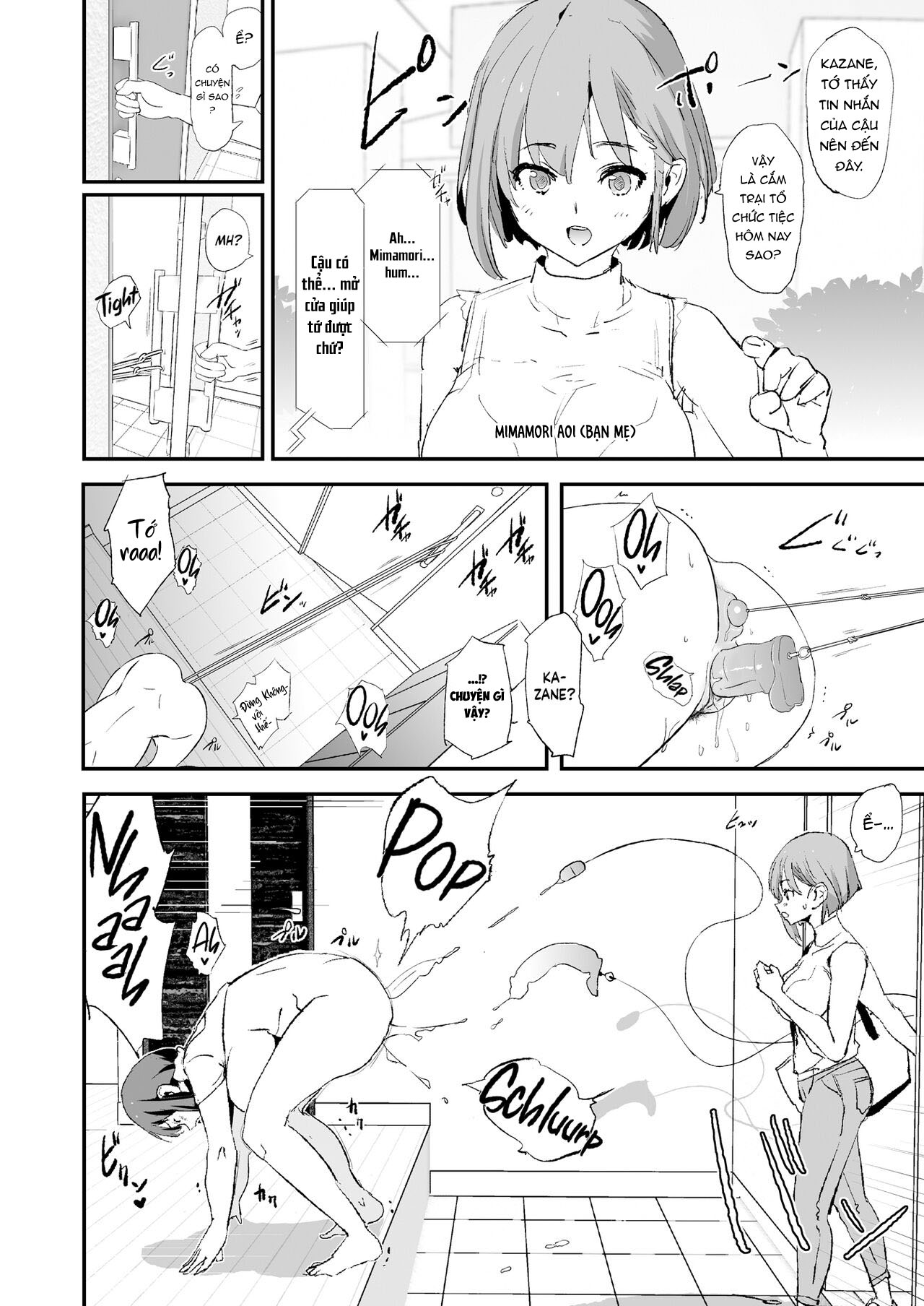 It seems your girlfriend is going to the cock sleeve camp Chapter 2 END - Page 37