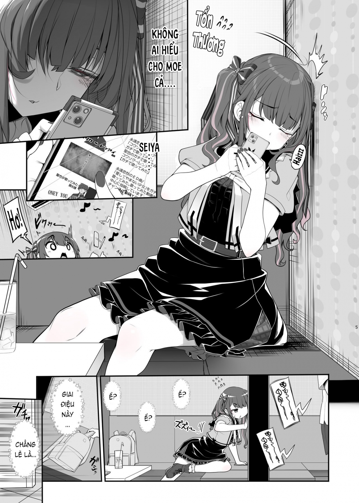 Jiraikei Joshi no Gyakunan Yodooshi Sex Oneshot - Page 5