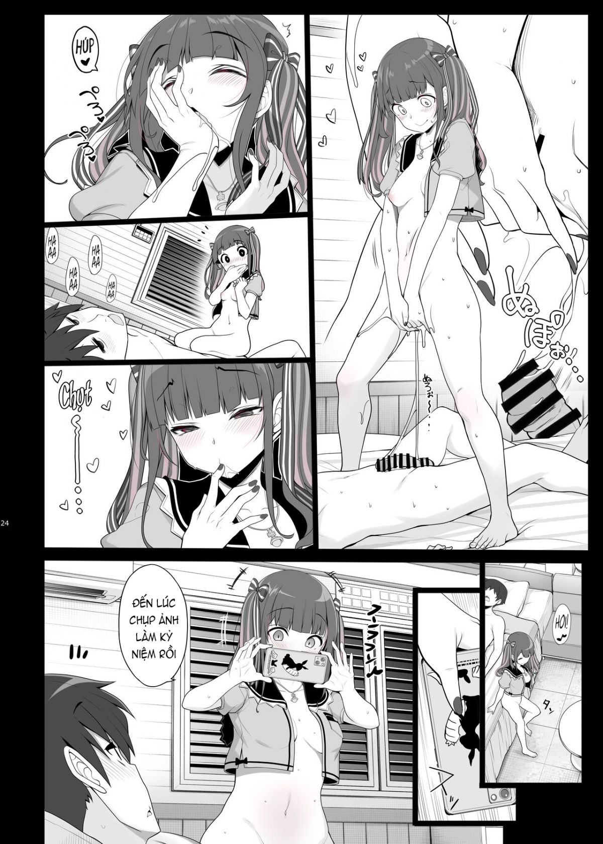 Jiraikei Joshi no Gyakunan Yodooshi Sex Oneshot - Page 24