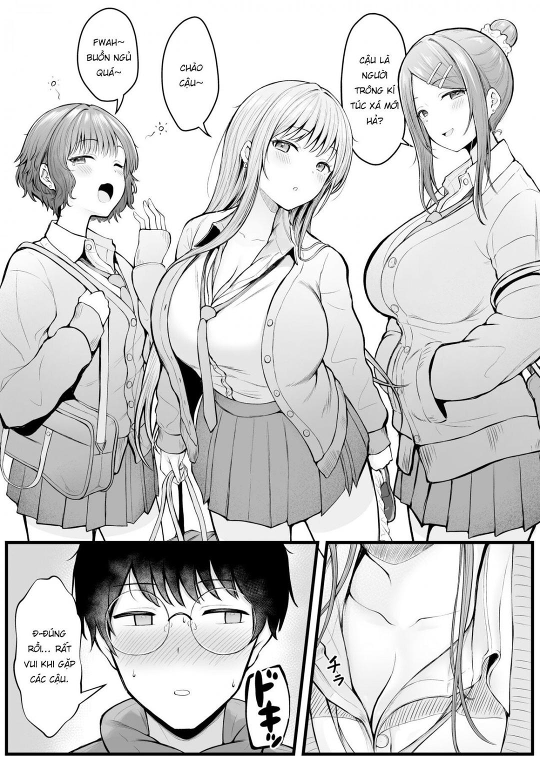 Joshiryou Kanrinin no Boku wa Gal Ryousei ni Furimawasarete masu Ch. 1 - Page 7