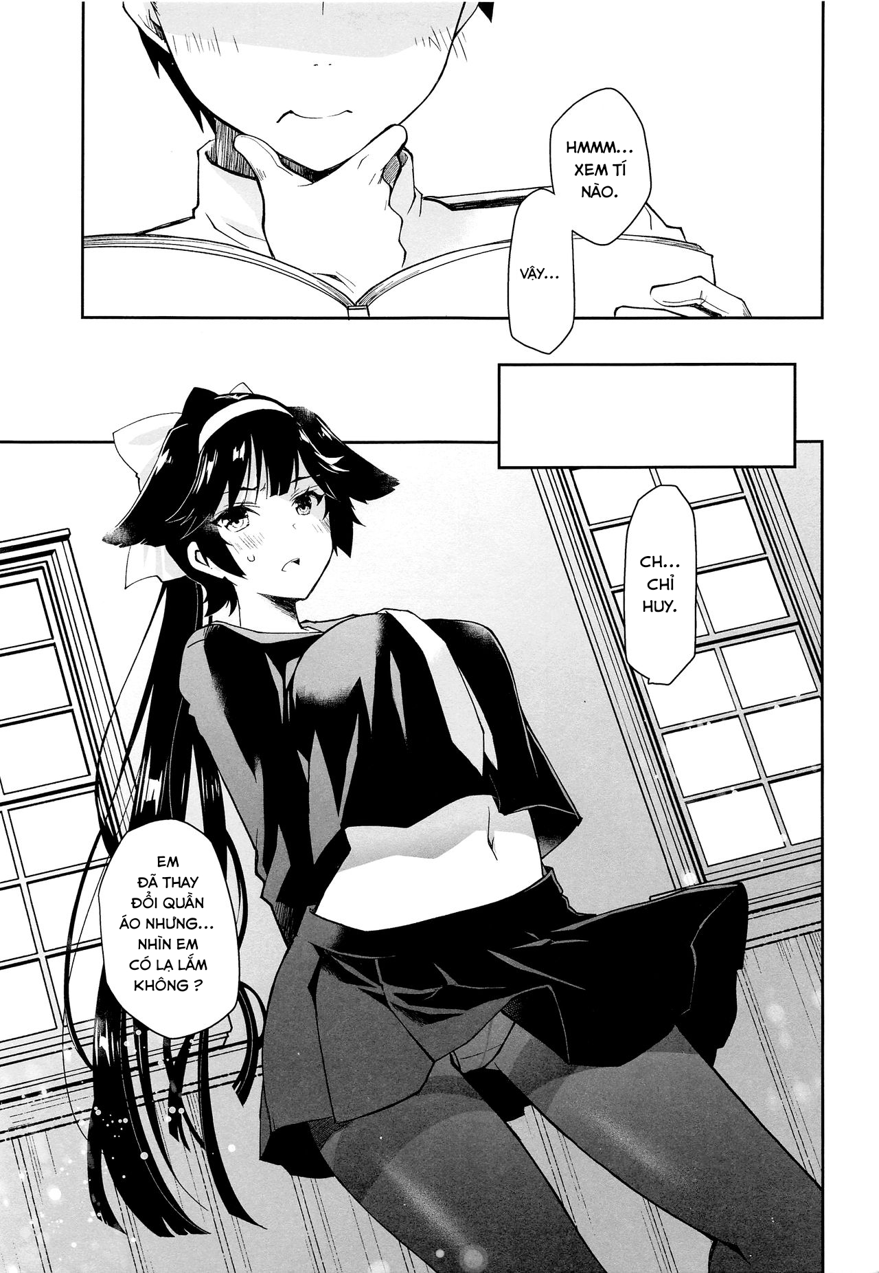 Kakin Shikikan, Fuku o Kau Oneshot - Page 9