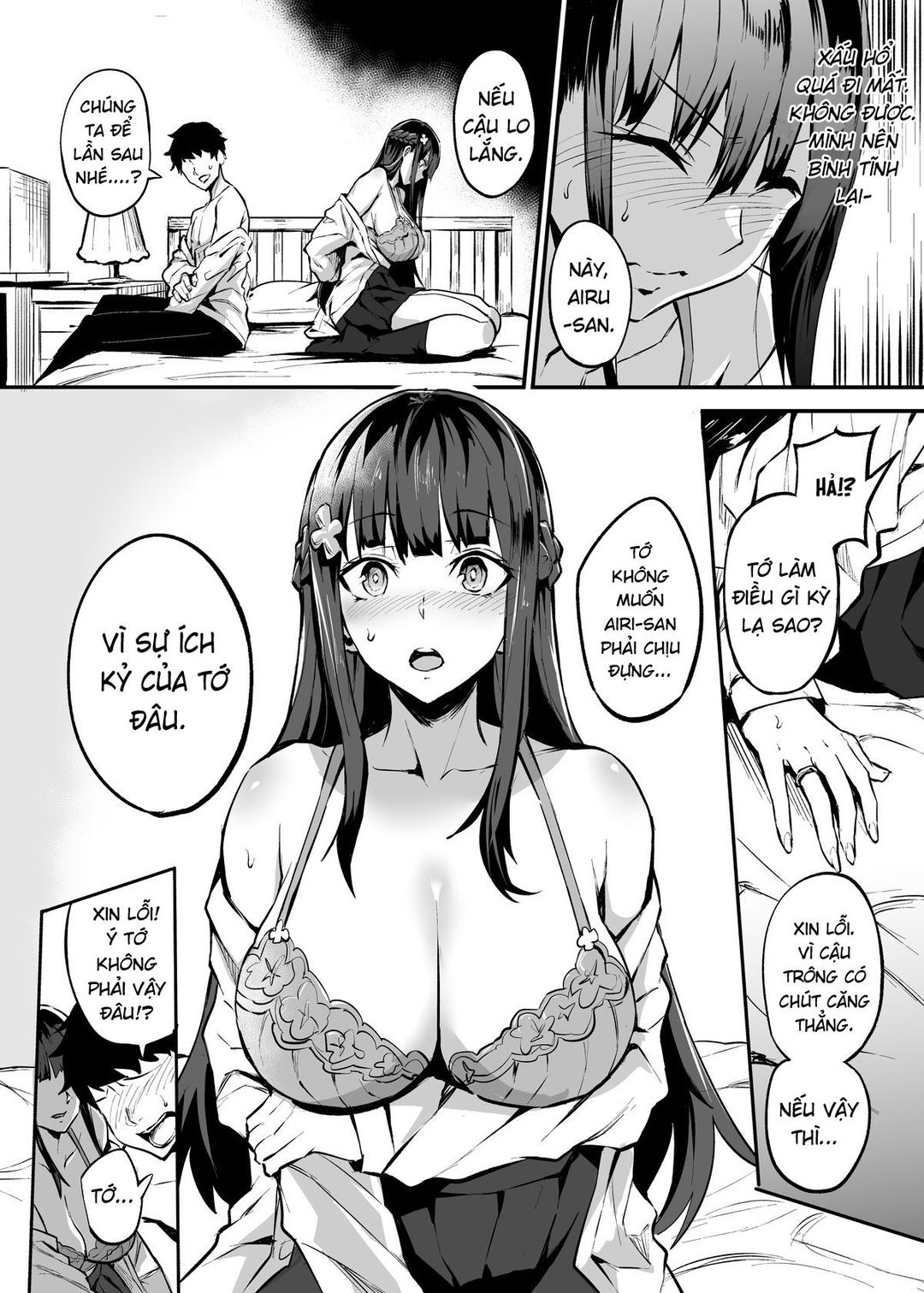 Kanojo ga Gaikokujin ni Netorareru Manga Ouchi Fuck Hen Oneshot - Page 9