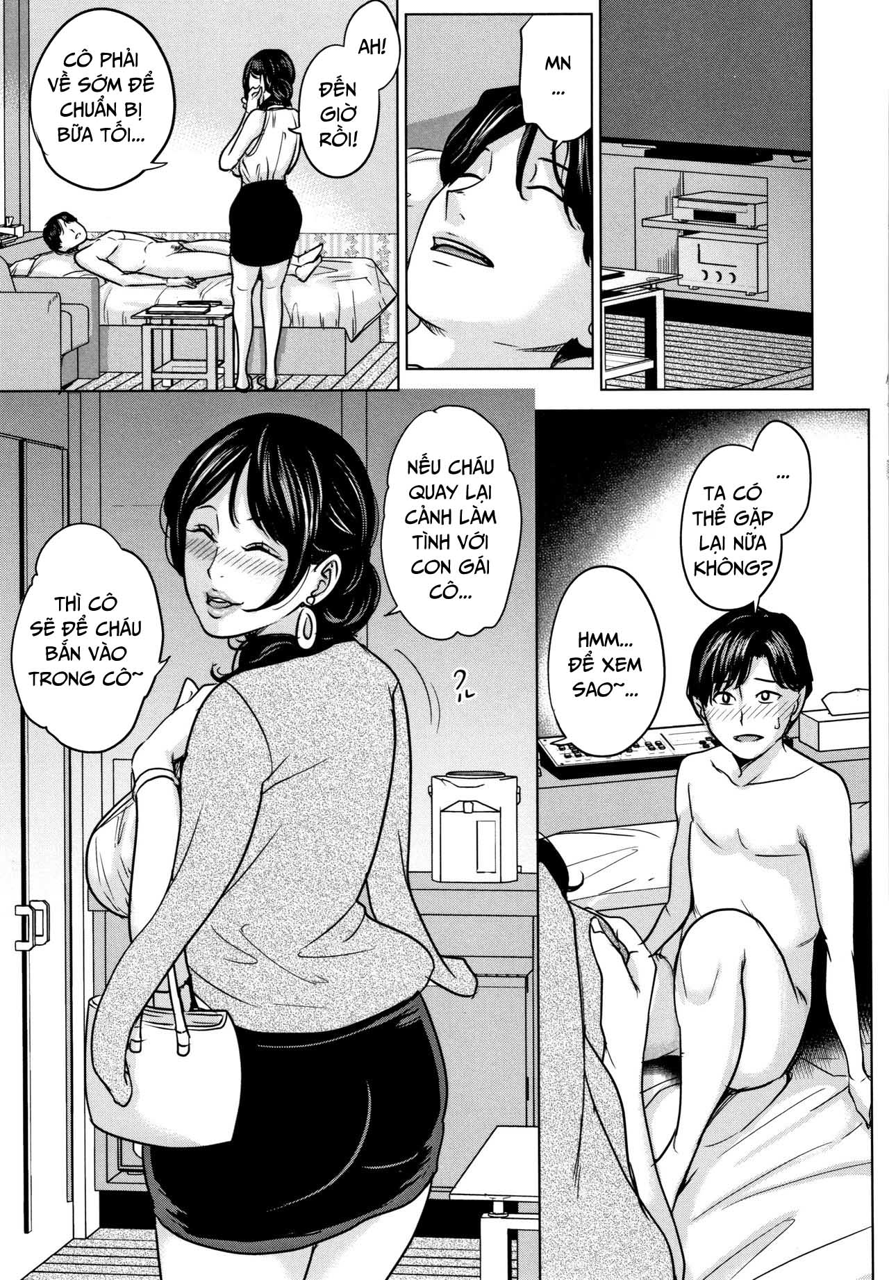 Kanojo no Mama to Deaikei de Chapter 1 - Page 32