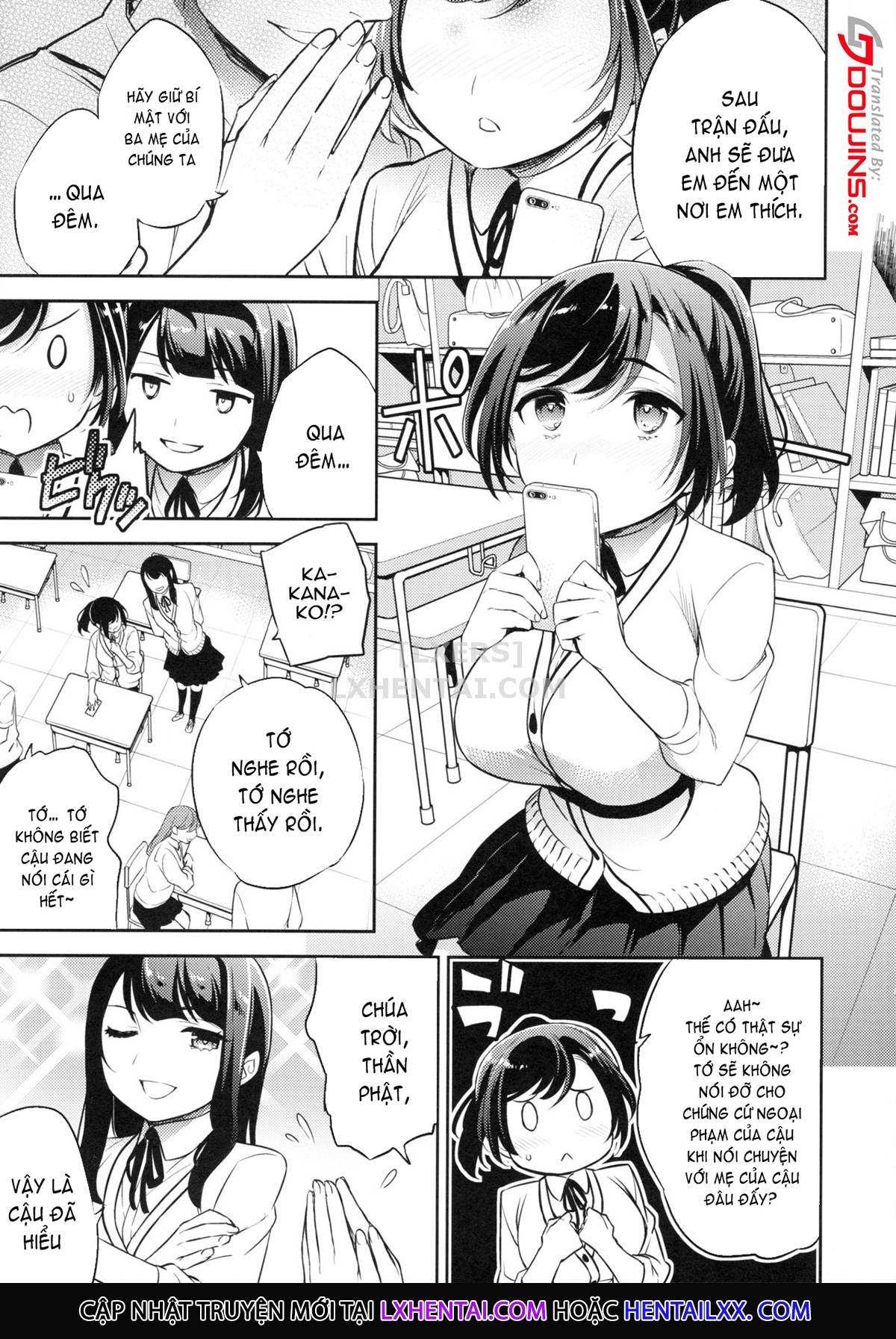 Kareshi to Hatsu H Mokuzen ni Chikan ni NTR-reta Shoujo Chapter 3 - Page 6