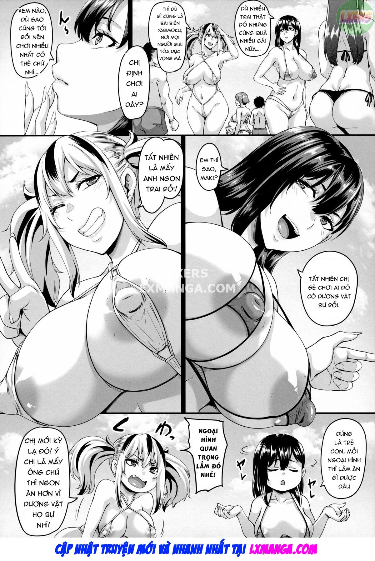 Kazoku Ryokou wa Yarimoku Beach de Sex Zanmai Chapter 1 - Page 10