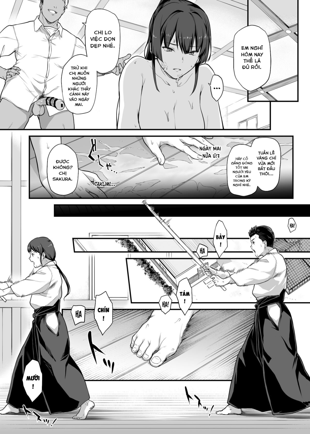 Kendoubu Shushou de Osananajimi no Bijin de Tsuyoi Boku no Kanojo ga, Charao ni Assari Otosareru Wake ga Nai Oneshot - Page 28