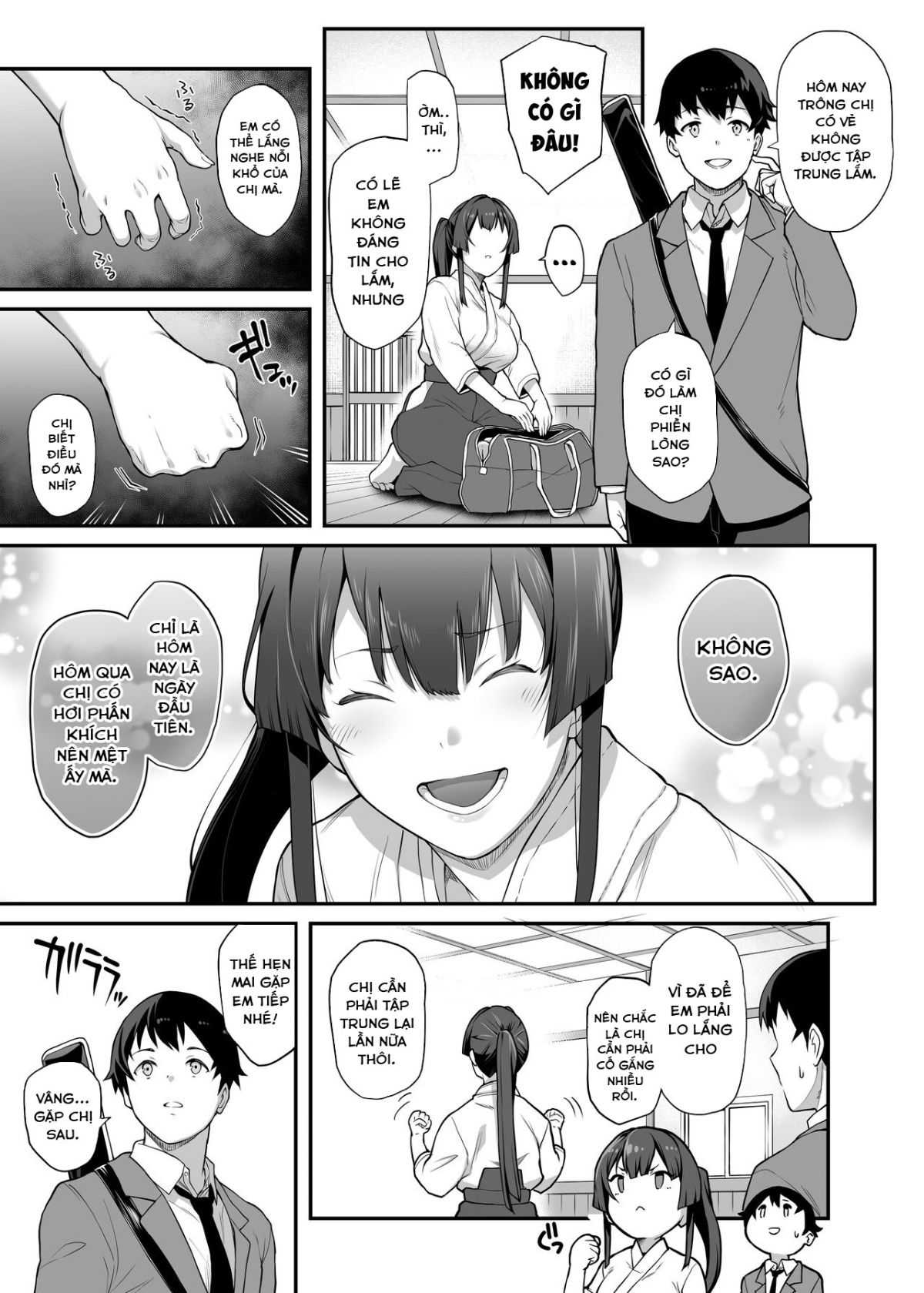 Kendoubu Shushou de Osananajimi no Bijin de Tsuyoi Boku no Kanojo ga, Charao ni Assari Otosareru Wake ga Nai Oneshot - Page 30