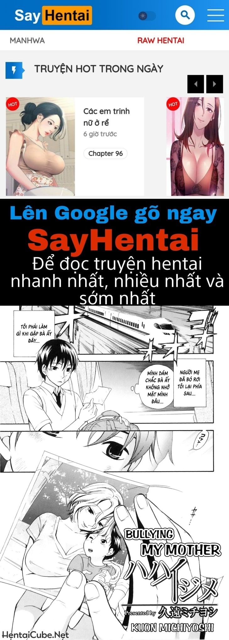 Khát khao mẹ và con trai Chap 05 - Cưỡng hiếp mẹ mình - Page 1