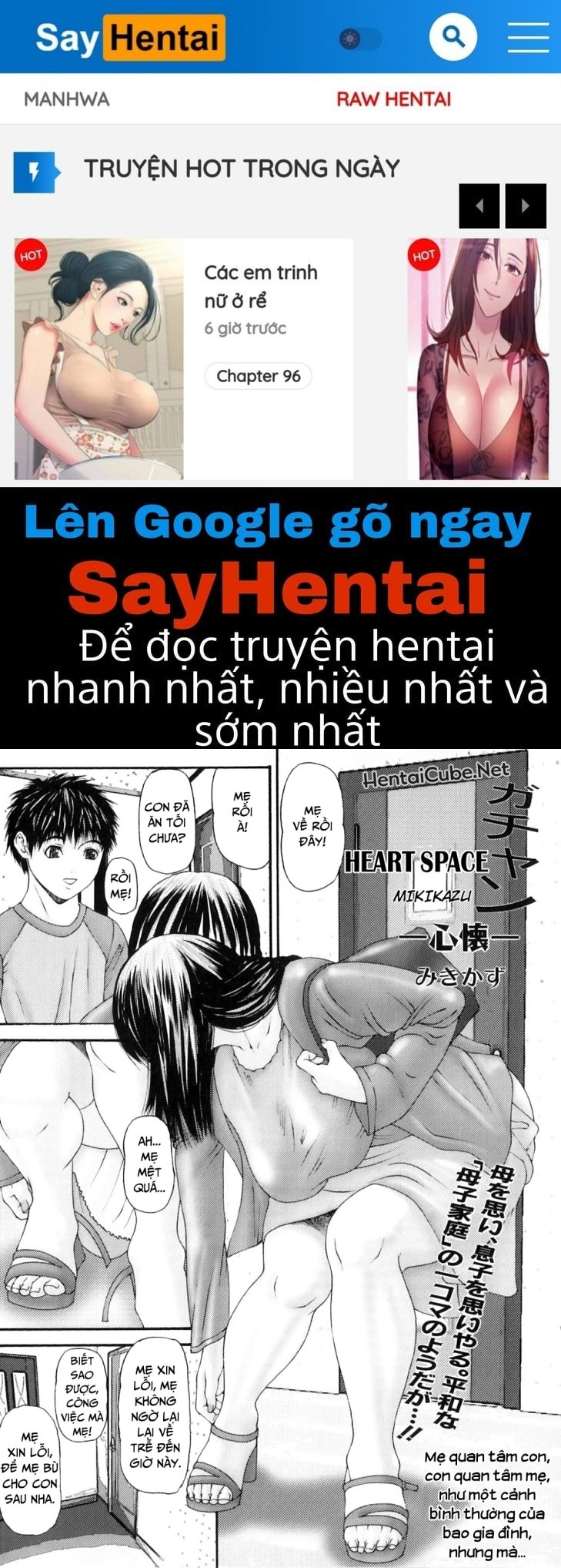 Khát khao mẹ và con trai Chap 10 - Khoảng trống trong tim | END - Page 1