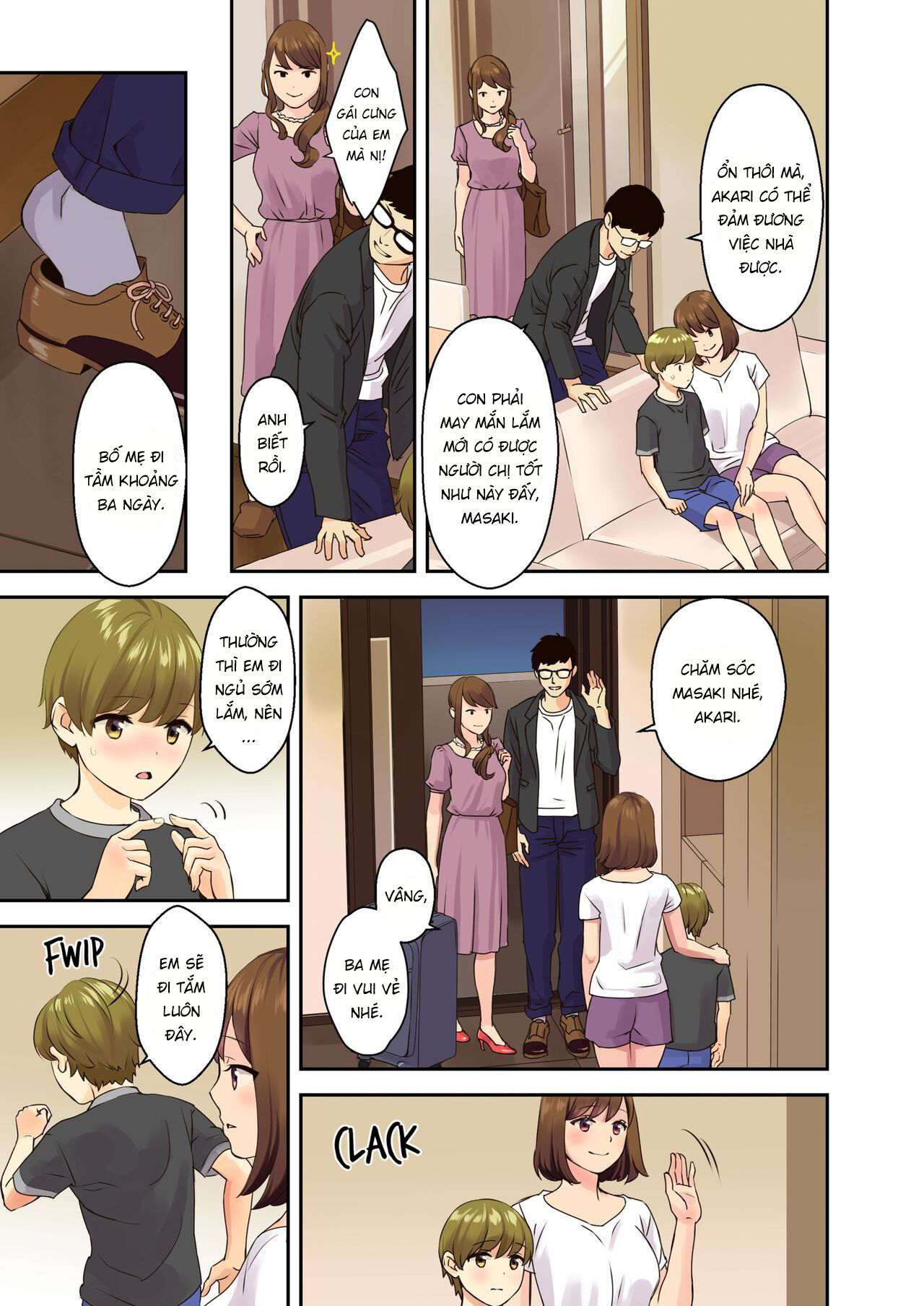 Khi ba mẹ vắng nhà... Oneshot - Page 4