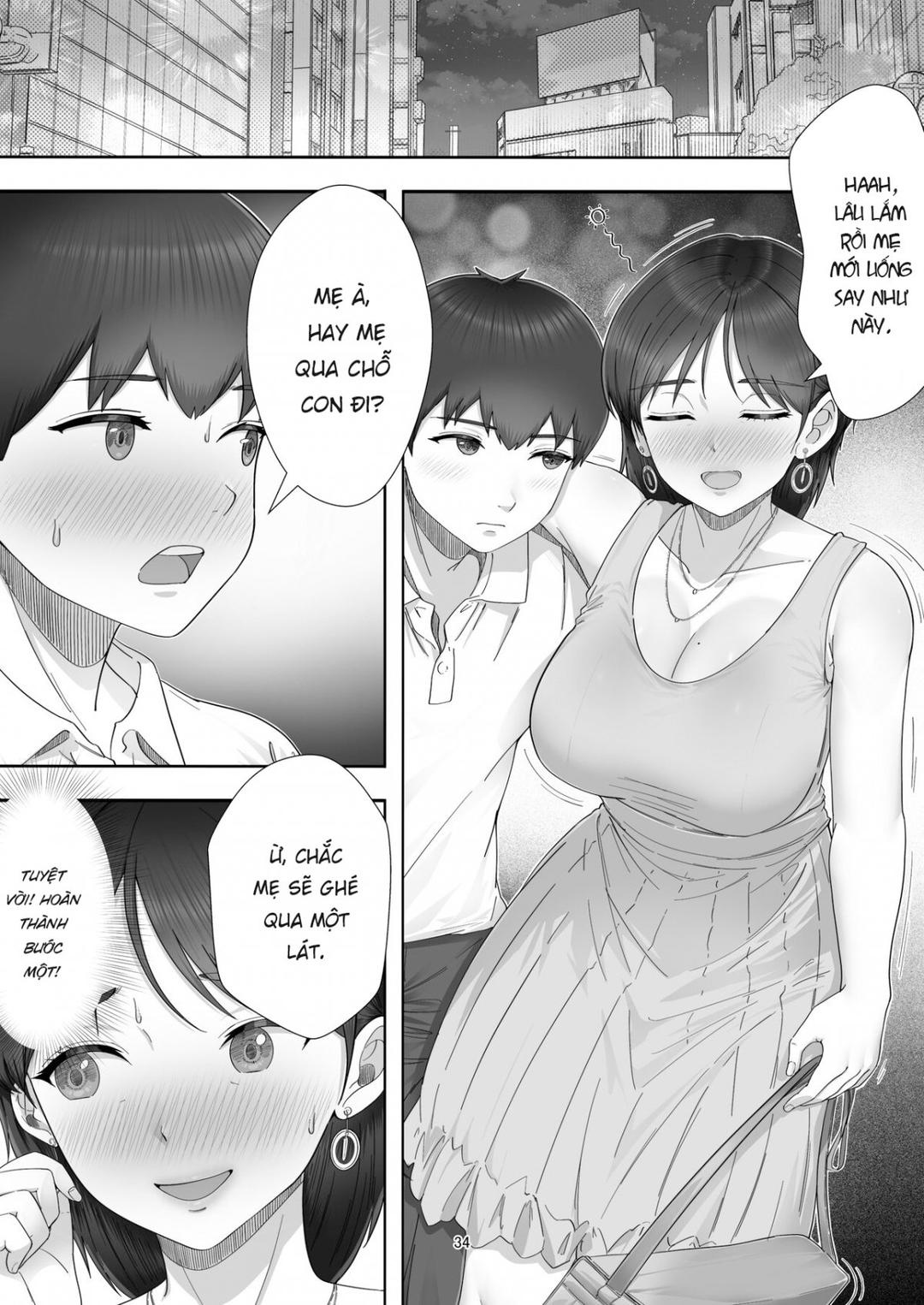 Khi tôi gọi gái gọi, mẹ tôi thực sự đã xuất hiện Oneshot - Page 35