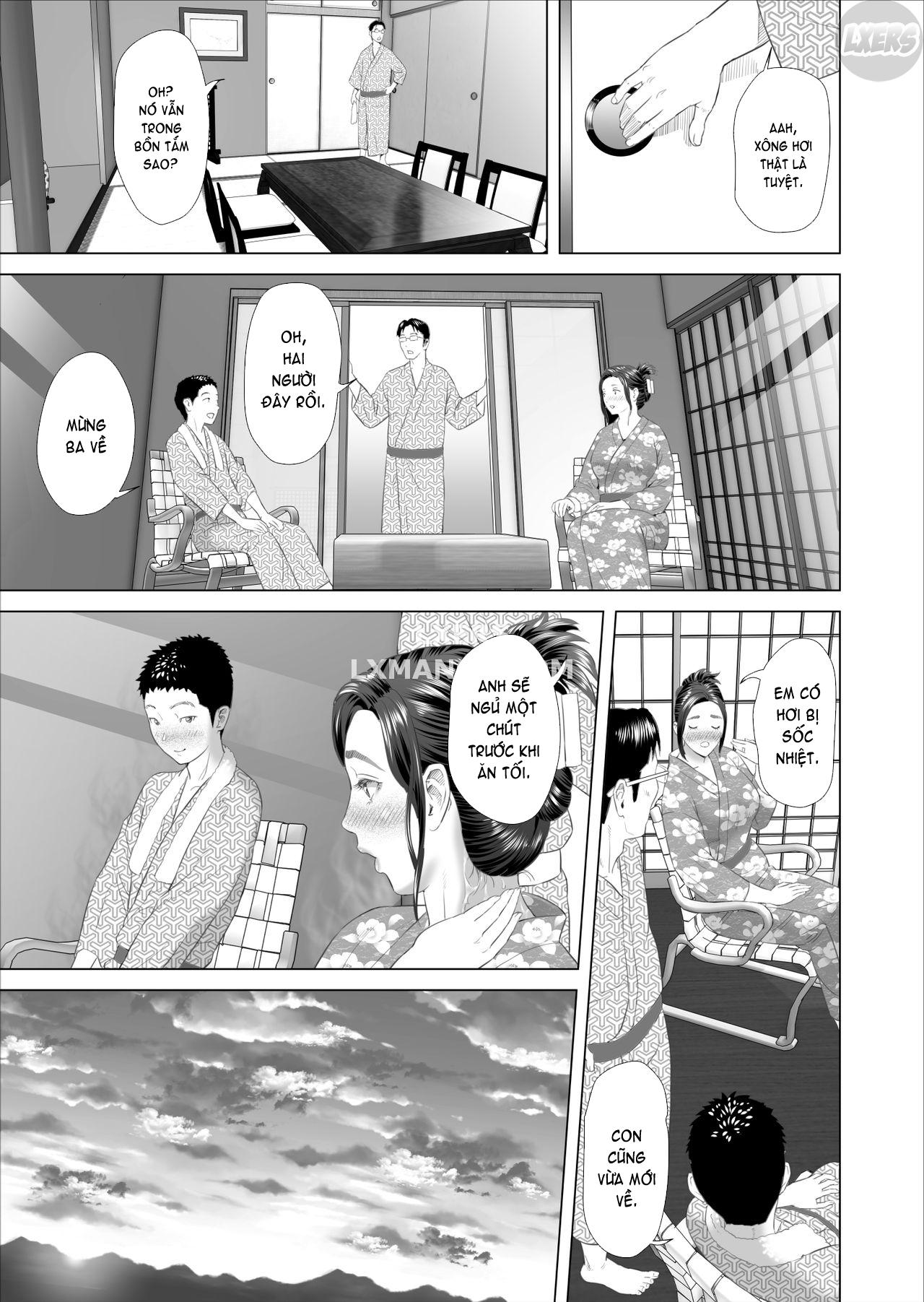 Kinjo Yuuwaku Musuko ni Otto no Soba Chapter 2 END - Page 45