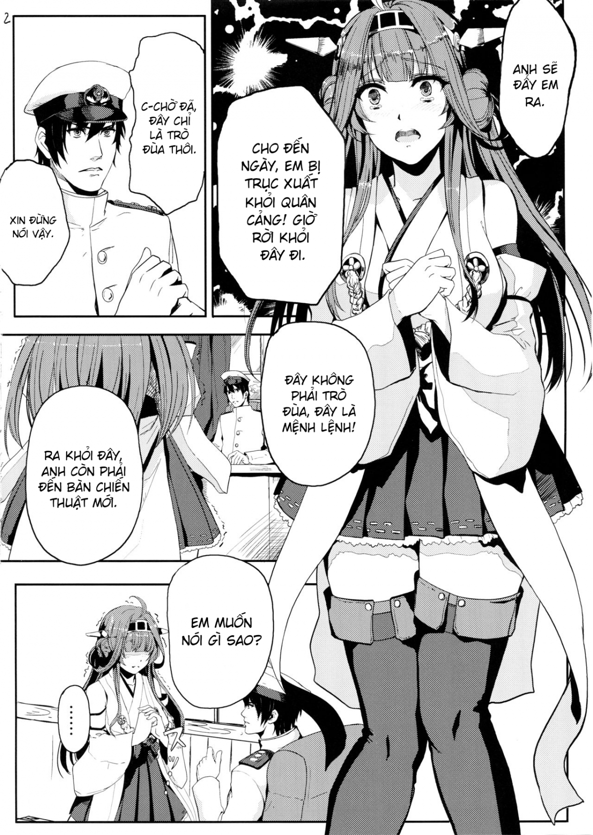 Kongou wa Soredemo Teitoku to Issho ni Itai Oneshot - Page 4