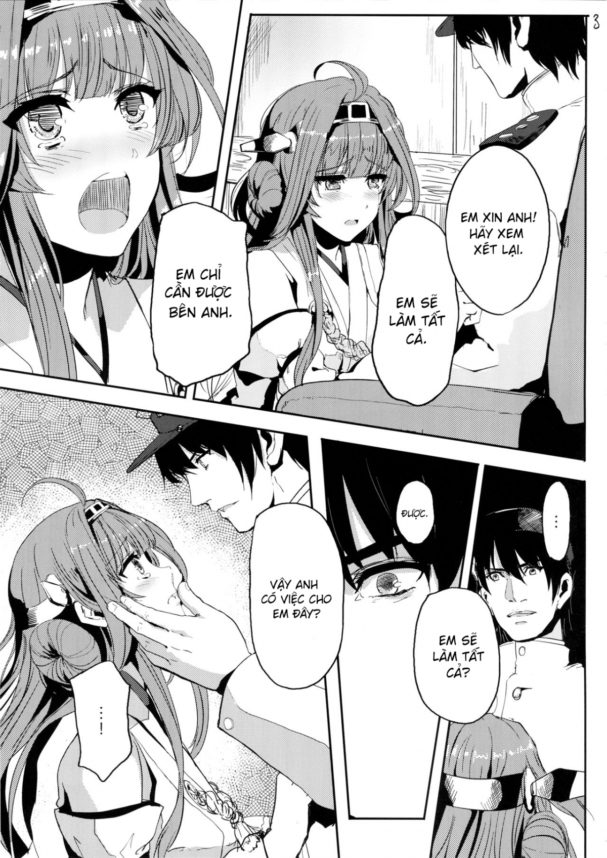 Kongou wa Soredemo Teitoku to Issho ni Itai Oneshot - Page 5