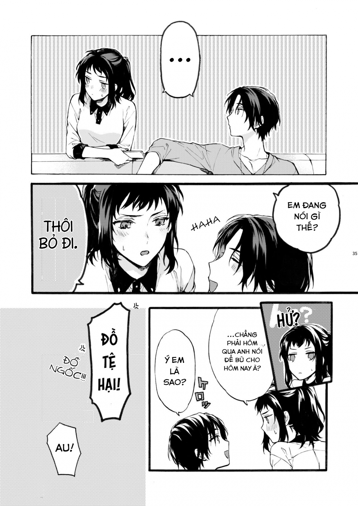 Kono Hito Kareshi ja Arimasen!! ~Shinomura Kyoudai no Jijou~ Oneshot - Page 35