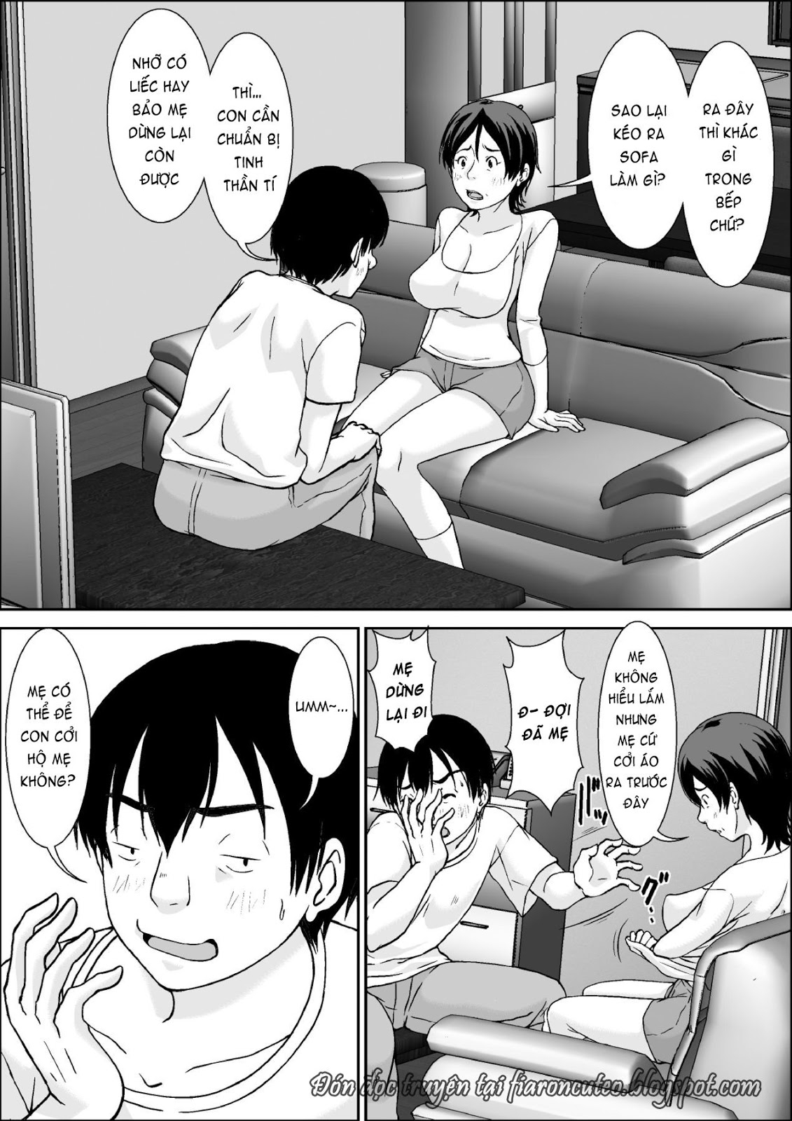 Kora! Anta Hahaoya o Kudoite Nani Shiyou tte Iu no Oneshot - Page 10