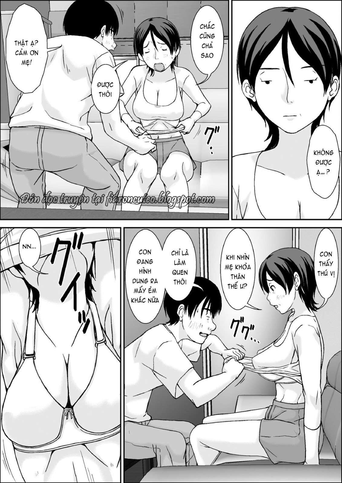 Kora! Anta Hahaoya o Kudoite Nani Shiyou tte Iu no Oneshot - Page 11