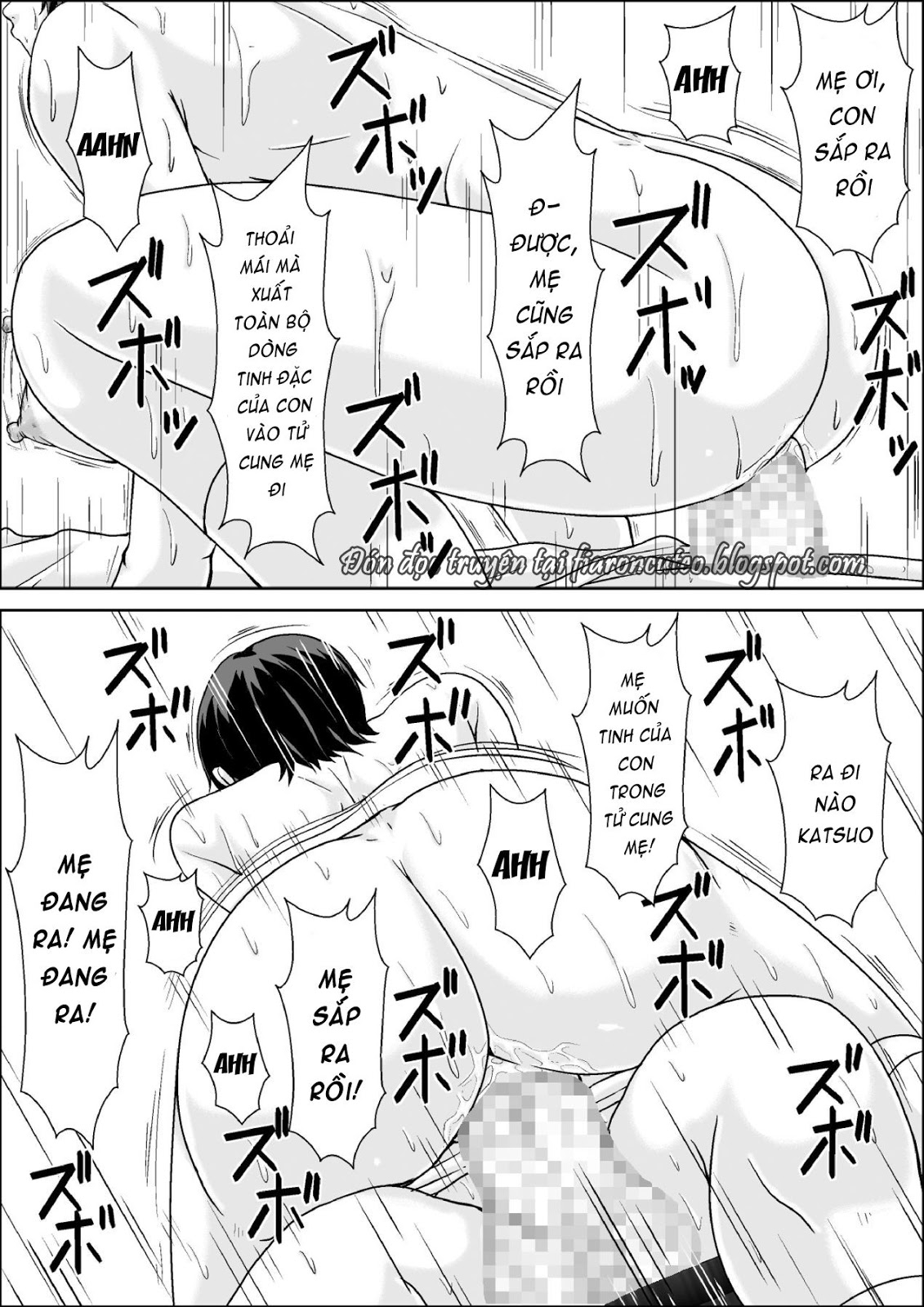 Kora! Anta Hahaoya o Kudoite Nani Shiyou tte Iu no Oneshot - Page 95