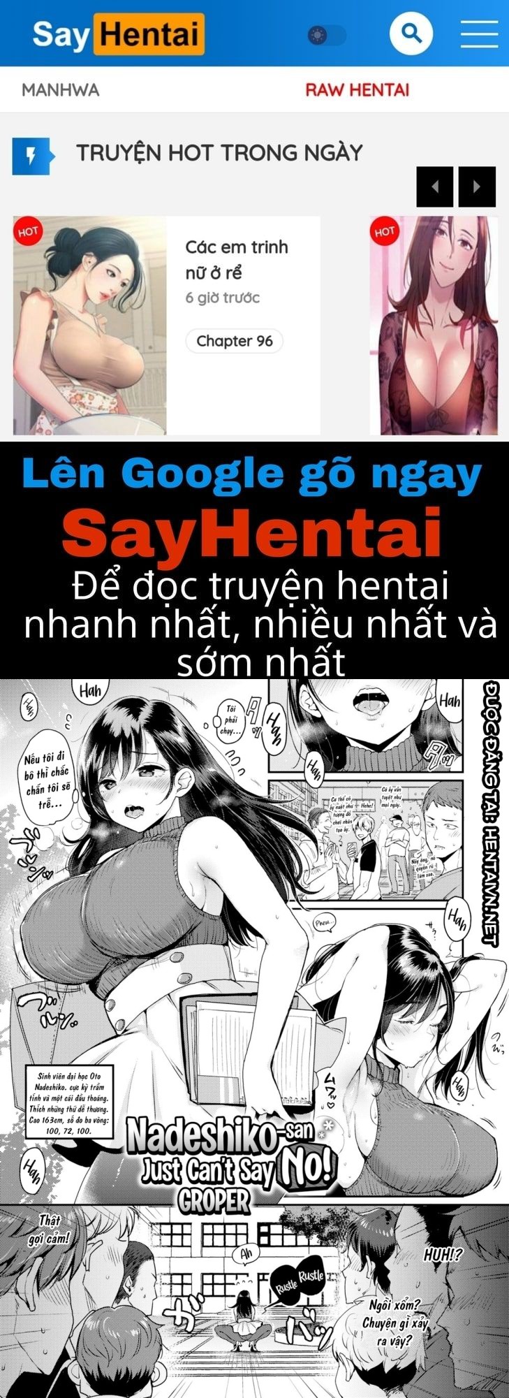 HentaiVn Truyện tranh online