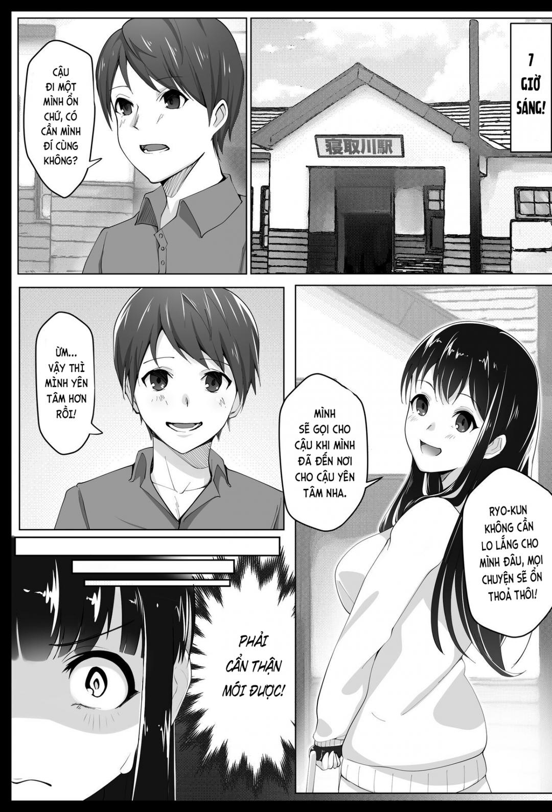 Kurokami Joukyou Shoujo to Otoko darake no Sharehouse Oneshot - Page 5