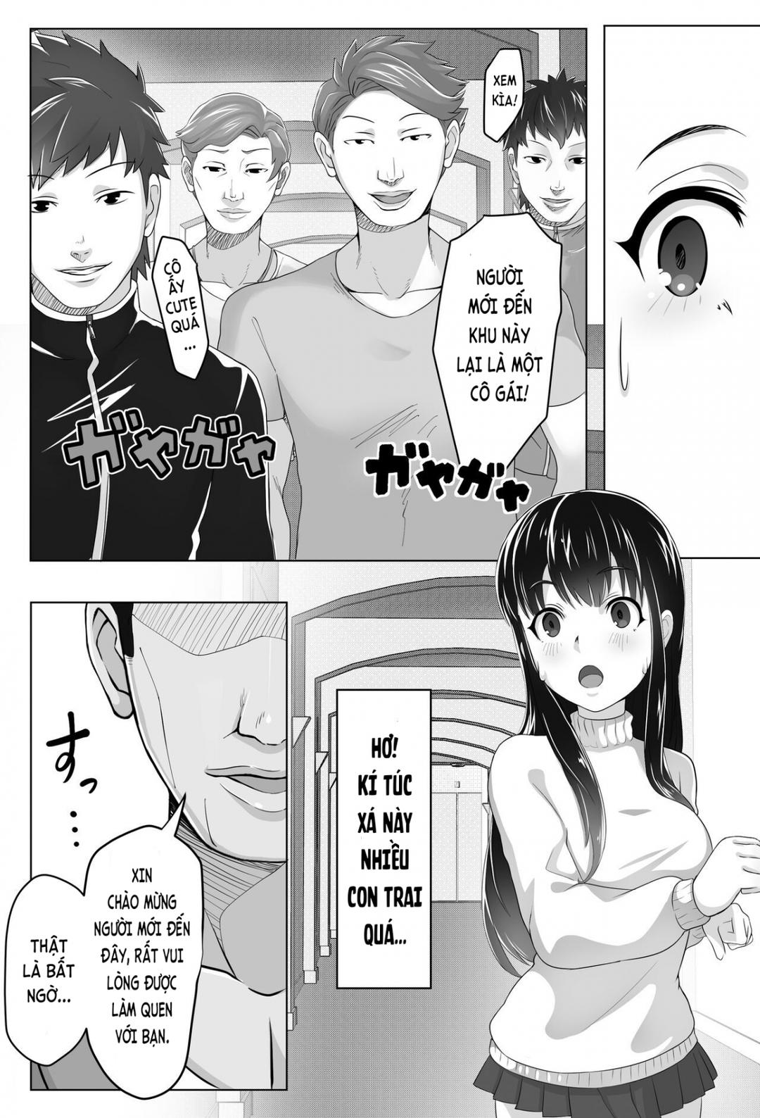 Kurokami Joukyou Shoujo to Otoko darake no Sharehouse Oneshot - Page 7