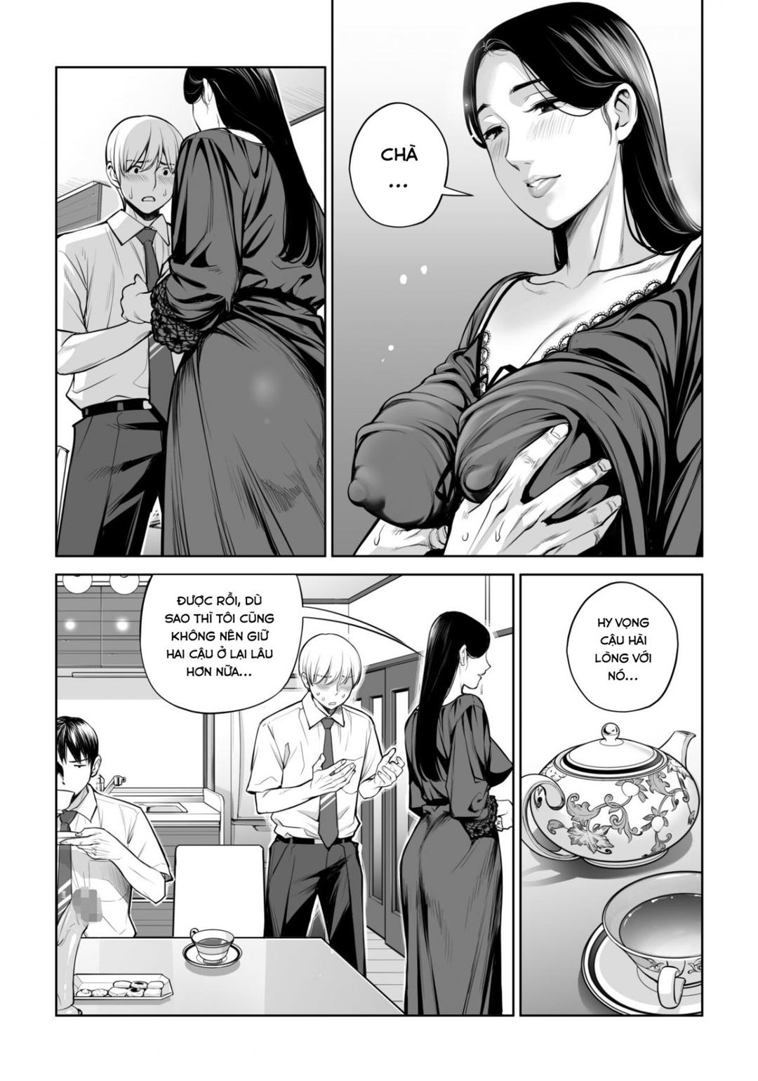 Kurokami Onna no Fudeoroshi ~Himitsu no Heya de Nakadashi Sasete Ageru wa Oneshot - Page 33